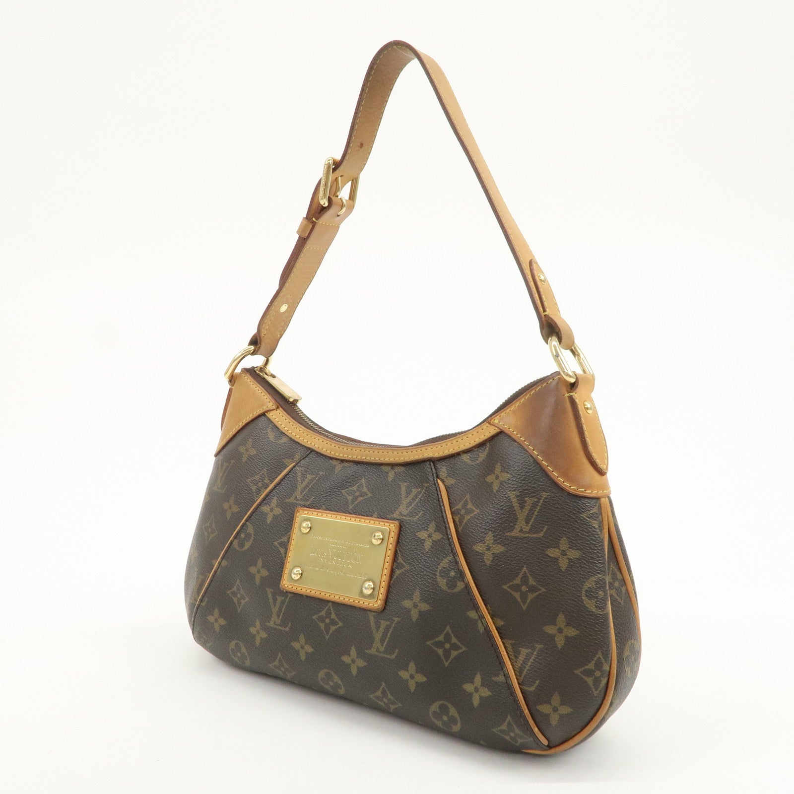 Louis Vuitton Monogram Thames PM Shoulder Bag Brown M56384