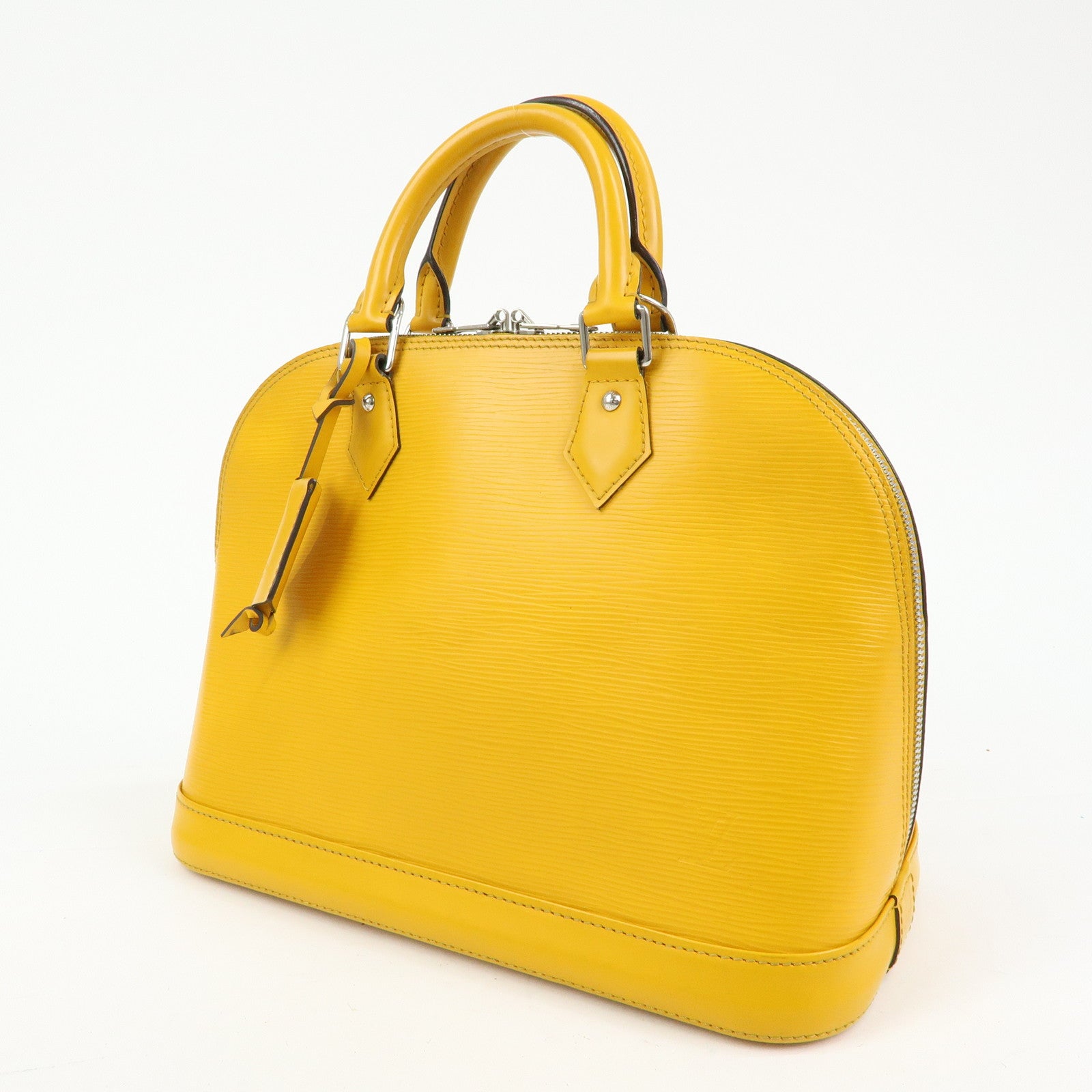 Louis Vuitton Epi Alma PM Leather Hand Bag Mimosa M40951