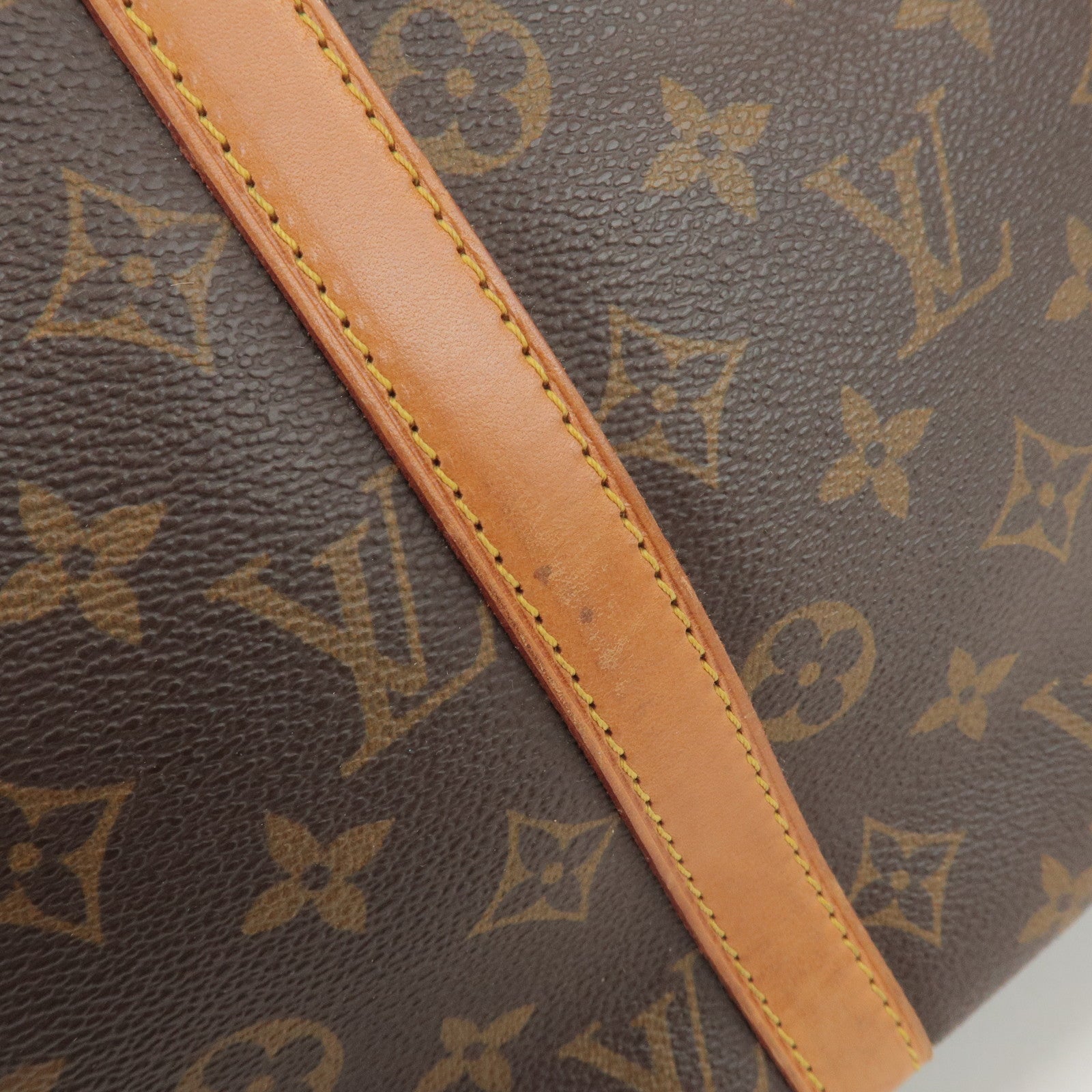 Louis Vuitton Monogram Porte Documents Voyage Bag Brown M53361