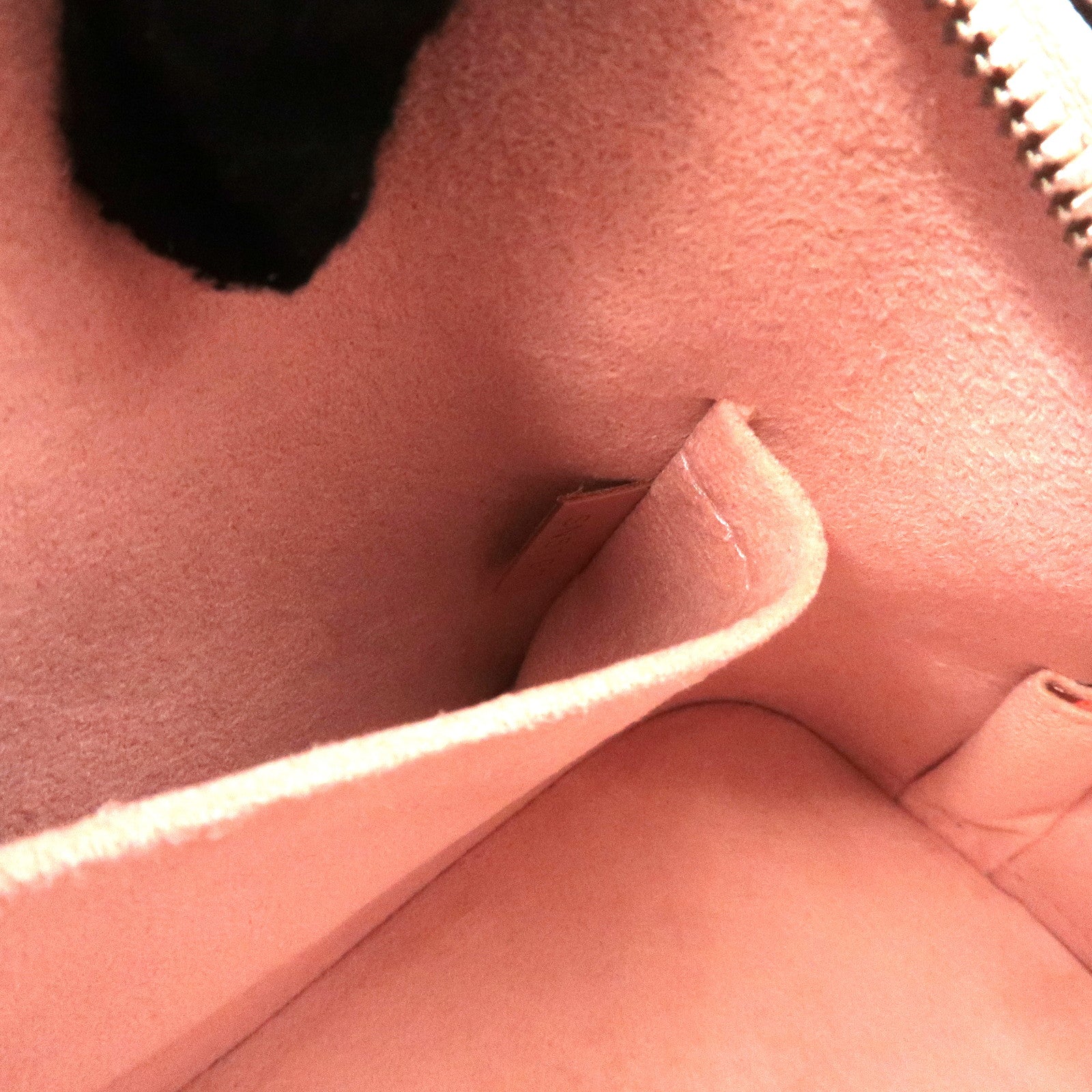 Louis Vuitton Epi Alma BB 2Way Hand Bag Rose Ballerine M41327 Used