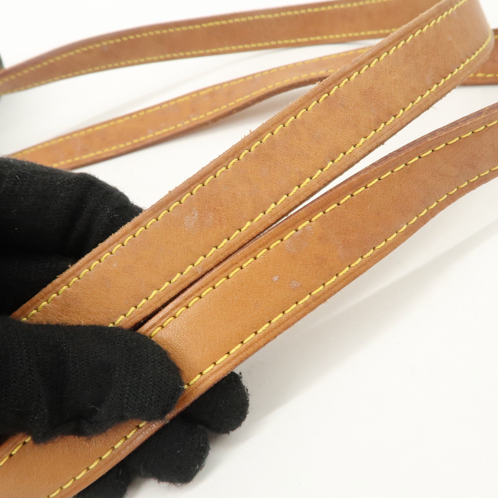 Louis Vuitton Monogram Luco Tote Bag Hand Bag Brown M51155 Used