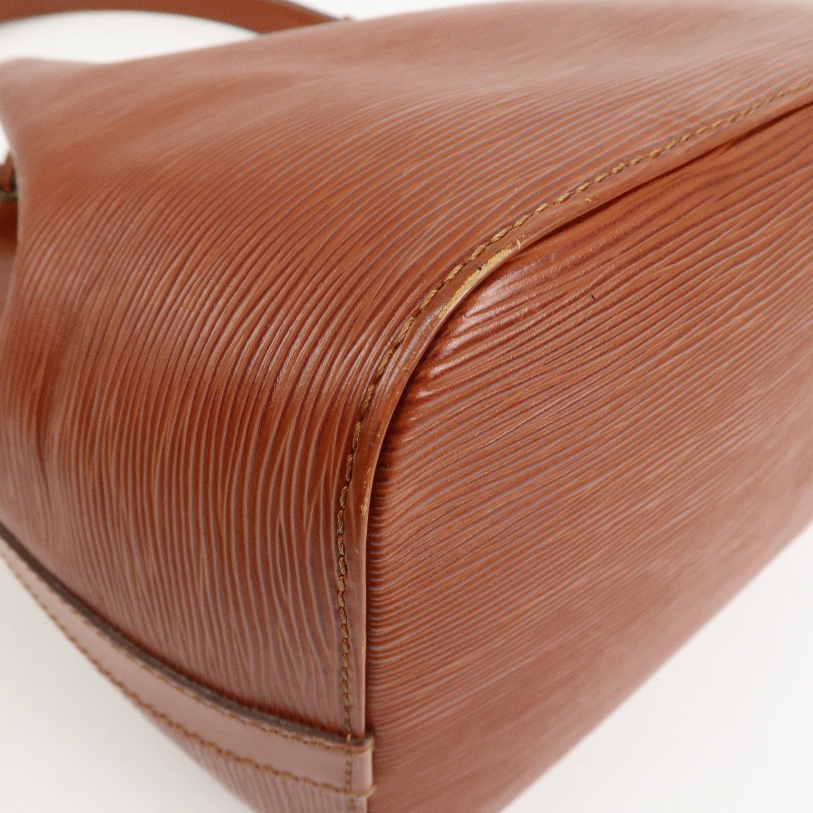 Louis Vuitton Epi Petit Noe Shoulder Bag Kenya Brown M44103