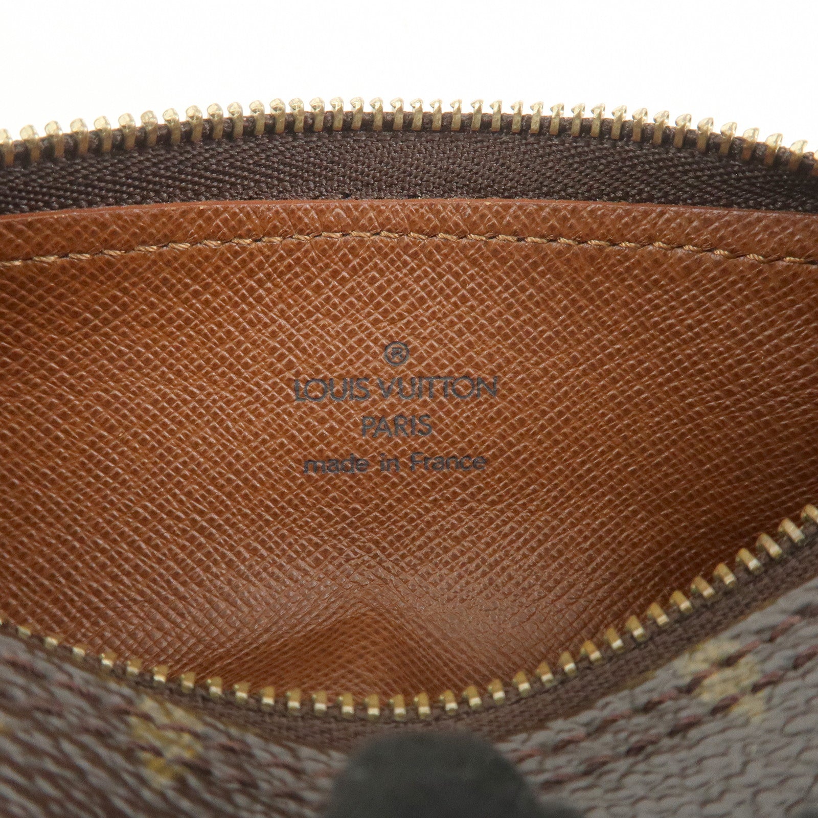 Louis Vuitton Monogram Canvas Mini Pouch for Papillon Bag Brown