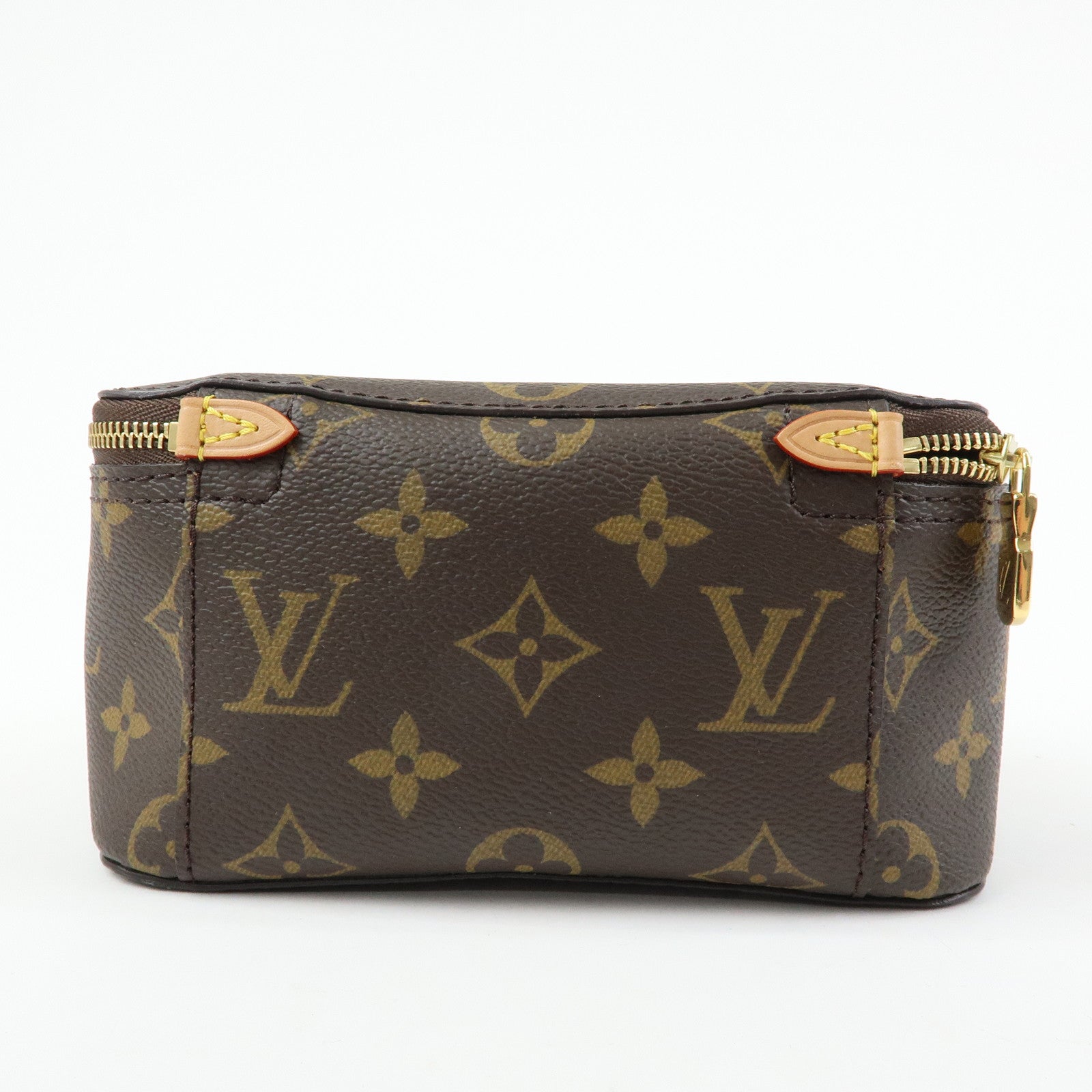Louis Vuitton Monogram Cube de Rangement PM Pouch Brown M43688