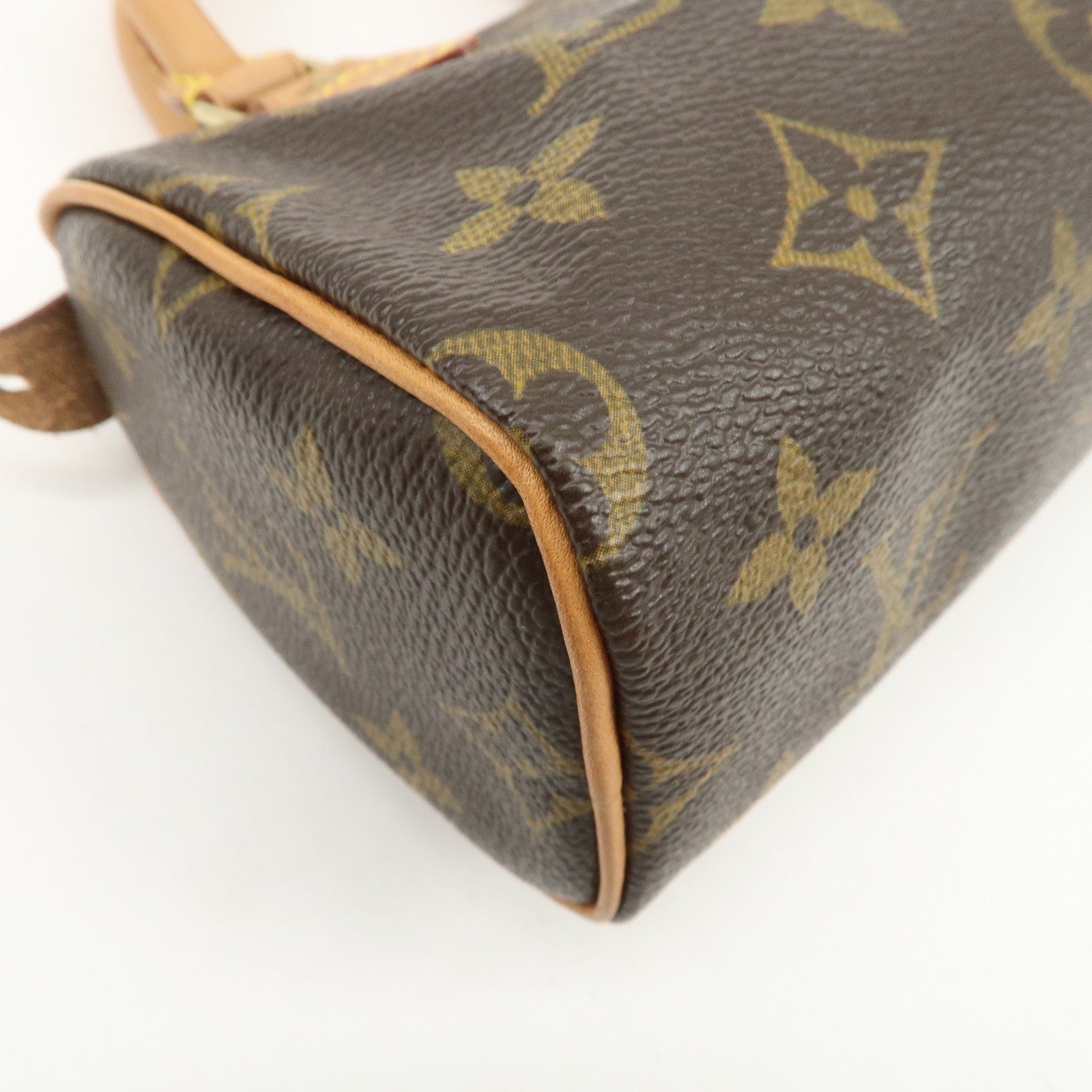Louis Vuitton Monogram Mini Speedy Hand Bag Shoulder Bag M41534