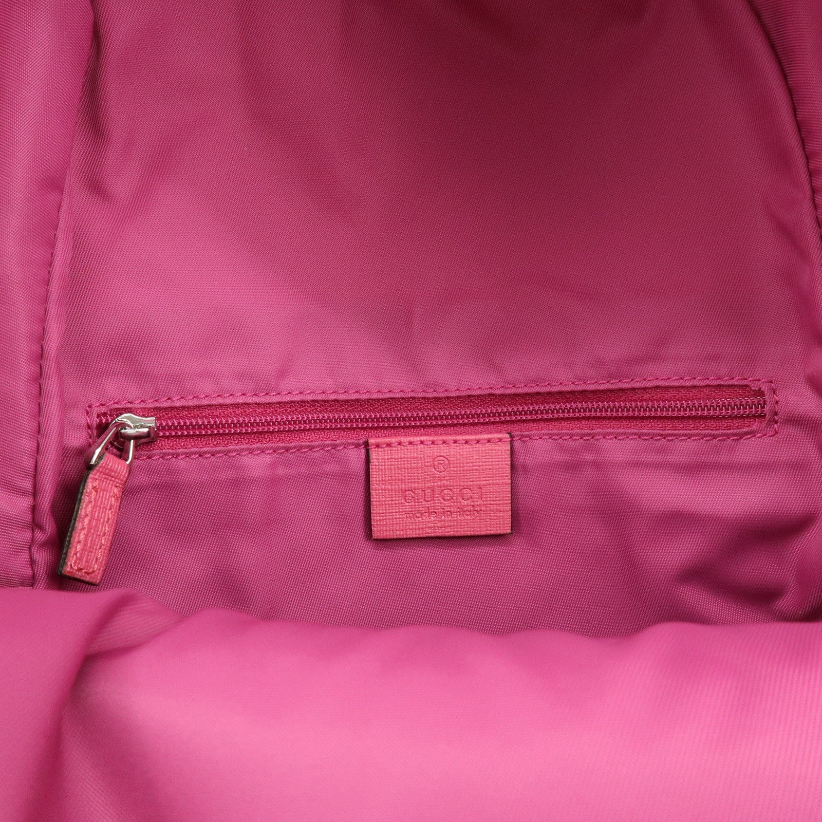 GUCCI Children’s GG Supreme Rose Heart Backpack Beige Pink 271327