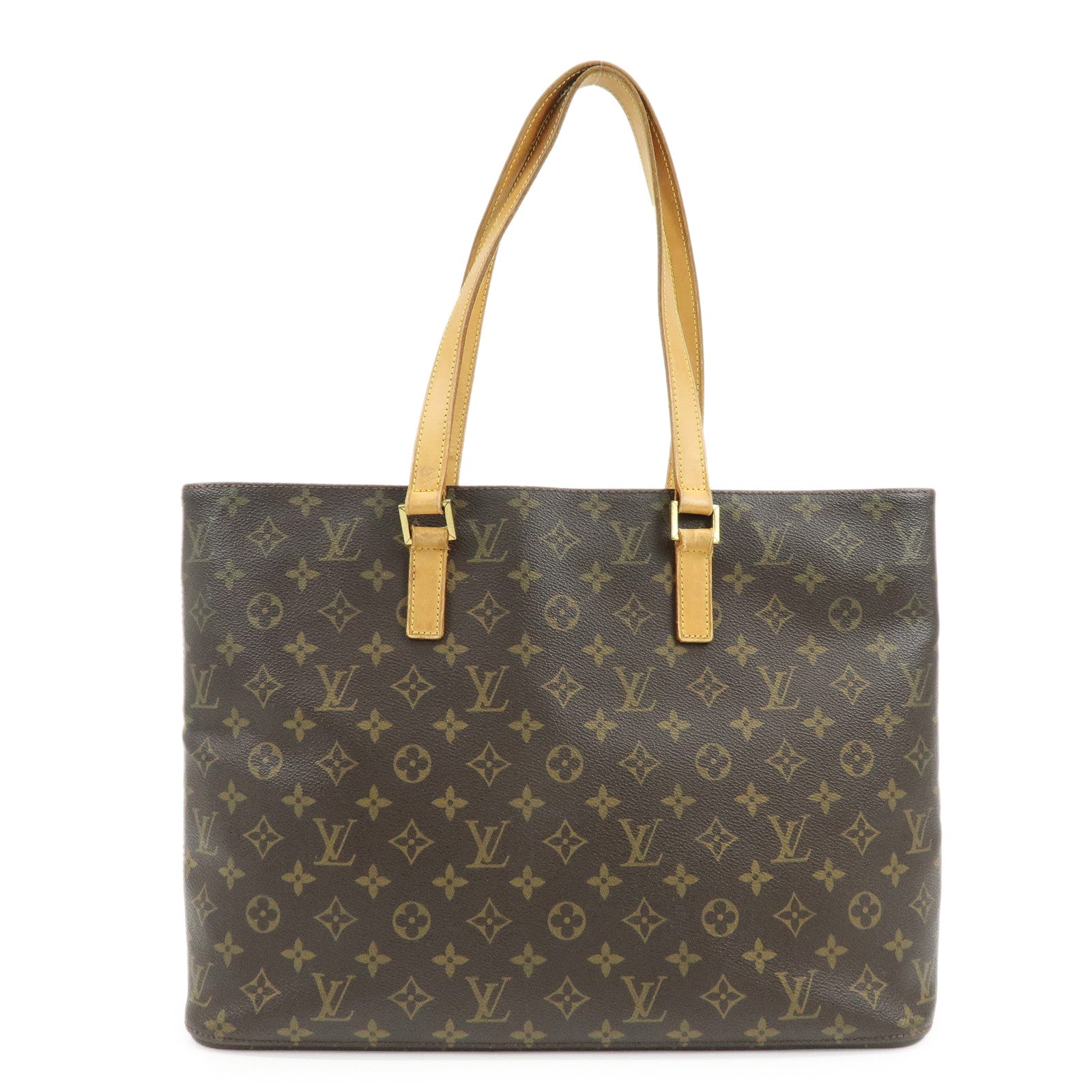 Louis Vuitton Monogram Luco Tote Bag Shoulder Bag Brown M51155