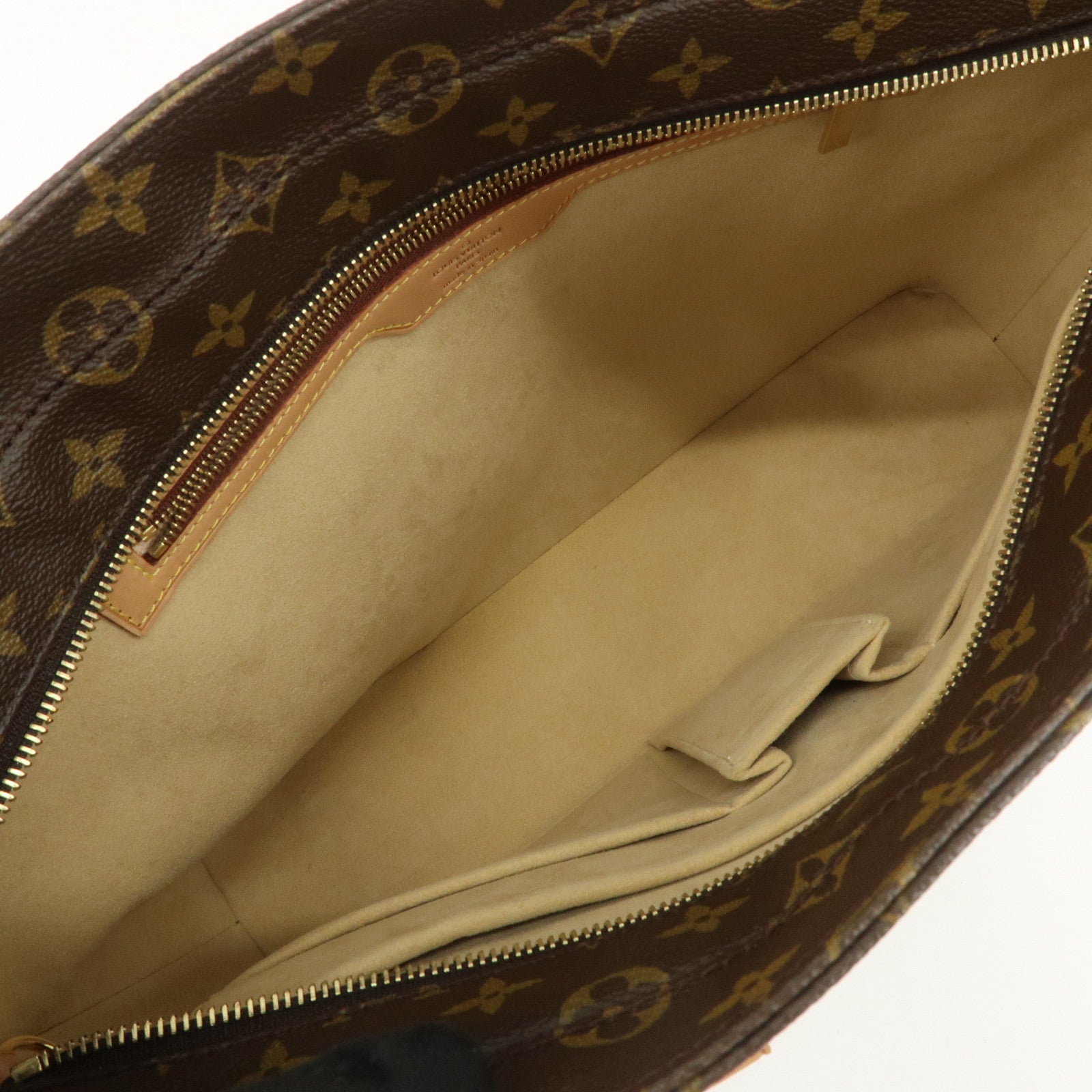 Louis Vuitton Monogram Luco Tote Bag Shoulder Bag Brown M51155