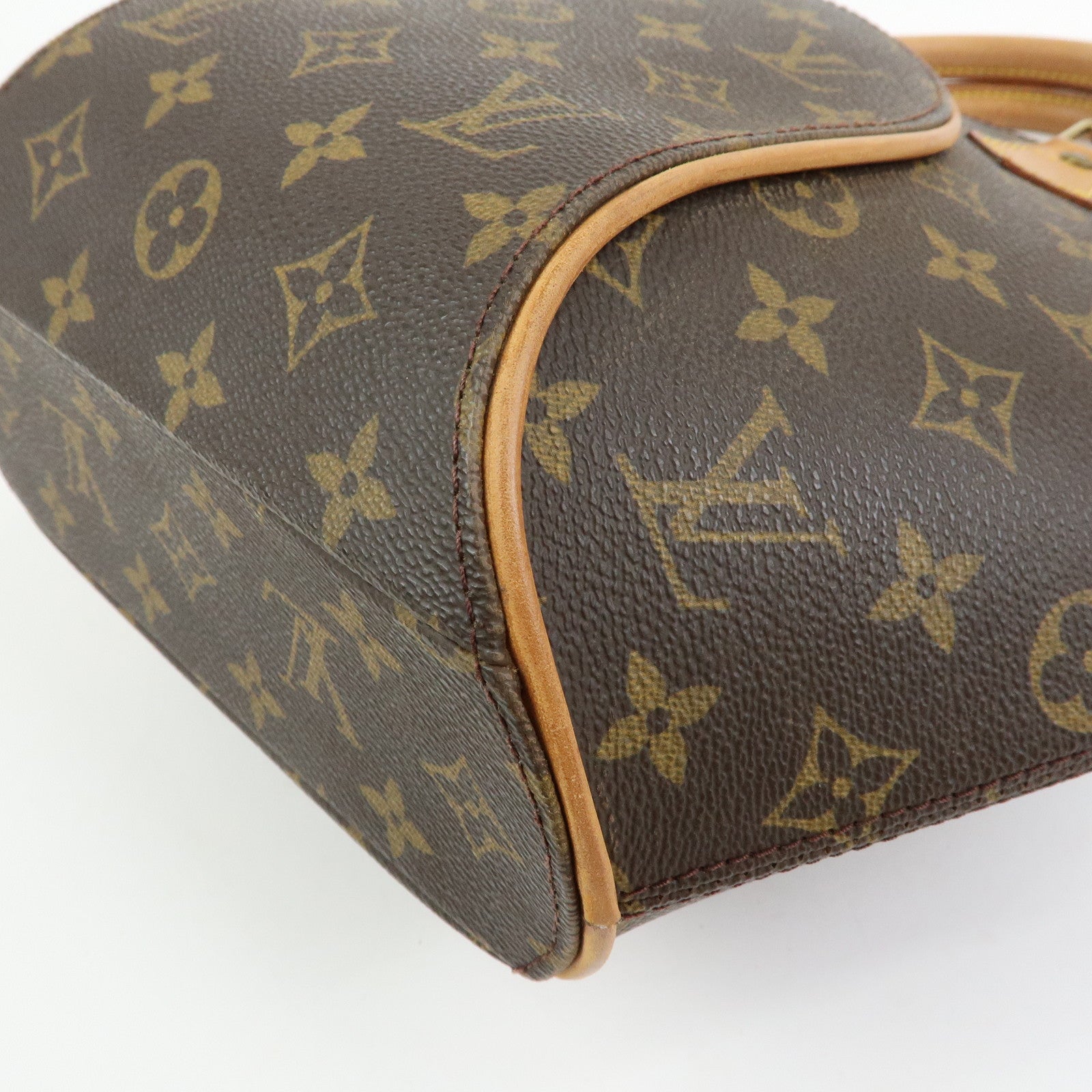 Louis Vuitton Monogram Ellipse PM Hand Bag Brown M51127