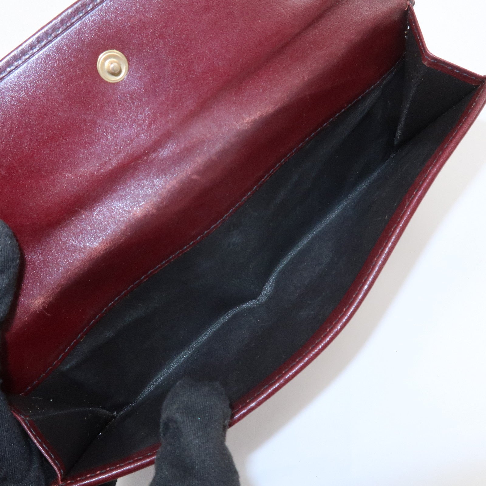 GUCCI Set of 3 Wallet GG Supreme Guccissima Leather Pink Beige