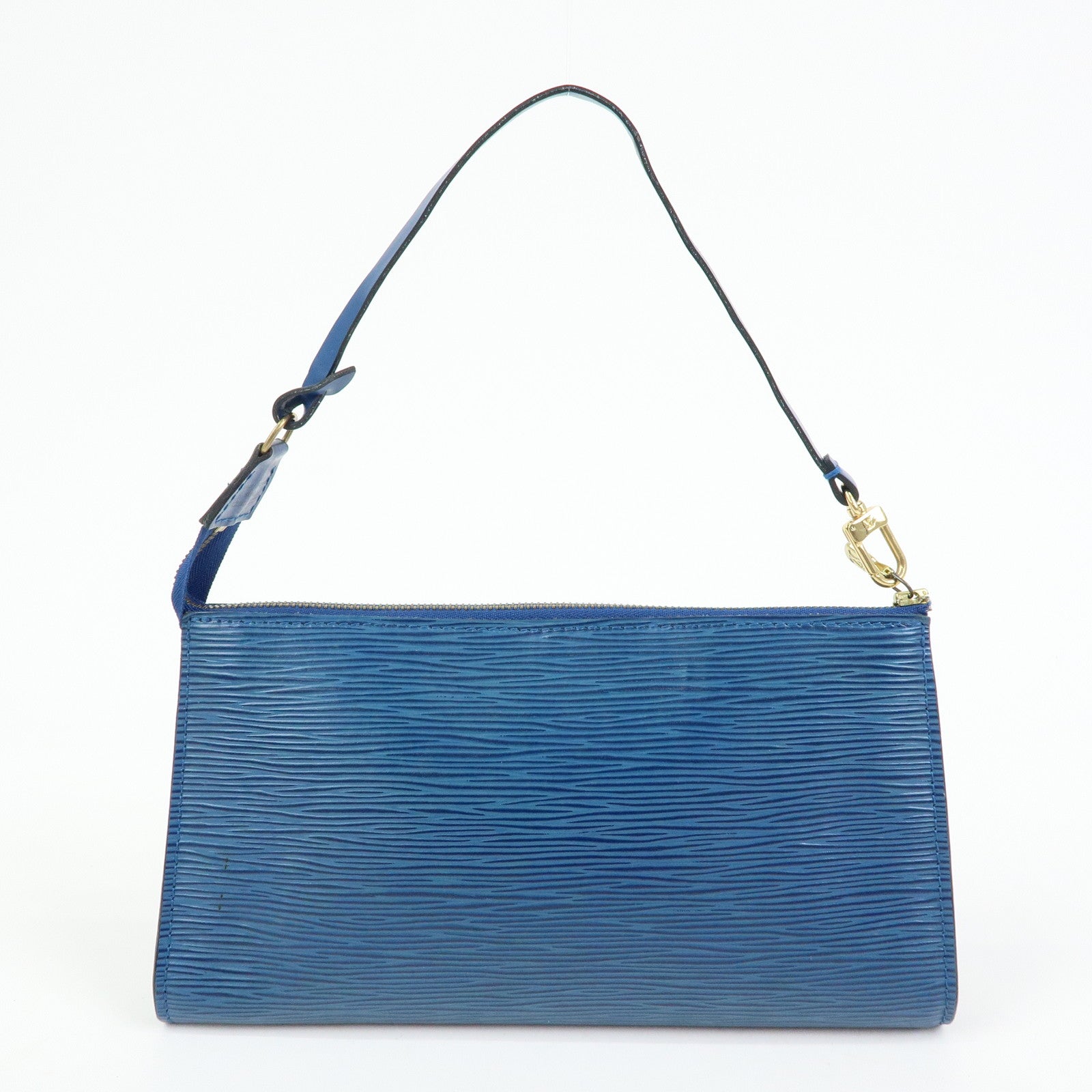 Louis Vuitton Epi Pochette Accessoires Pouch Toledo Blue M52945