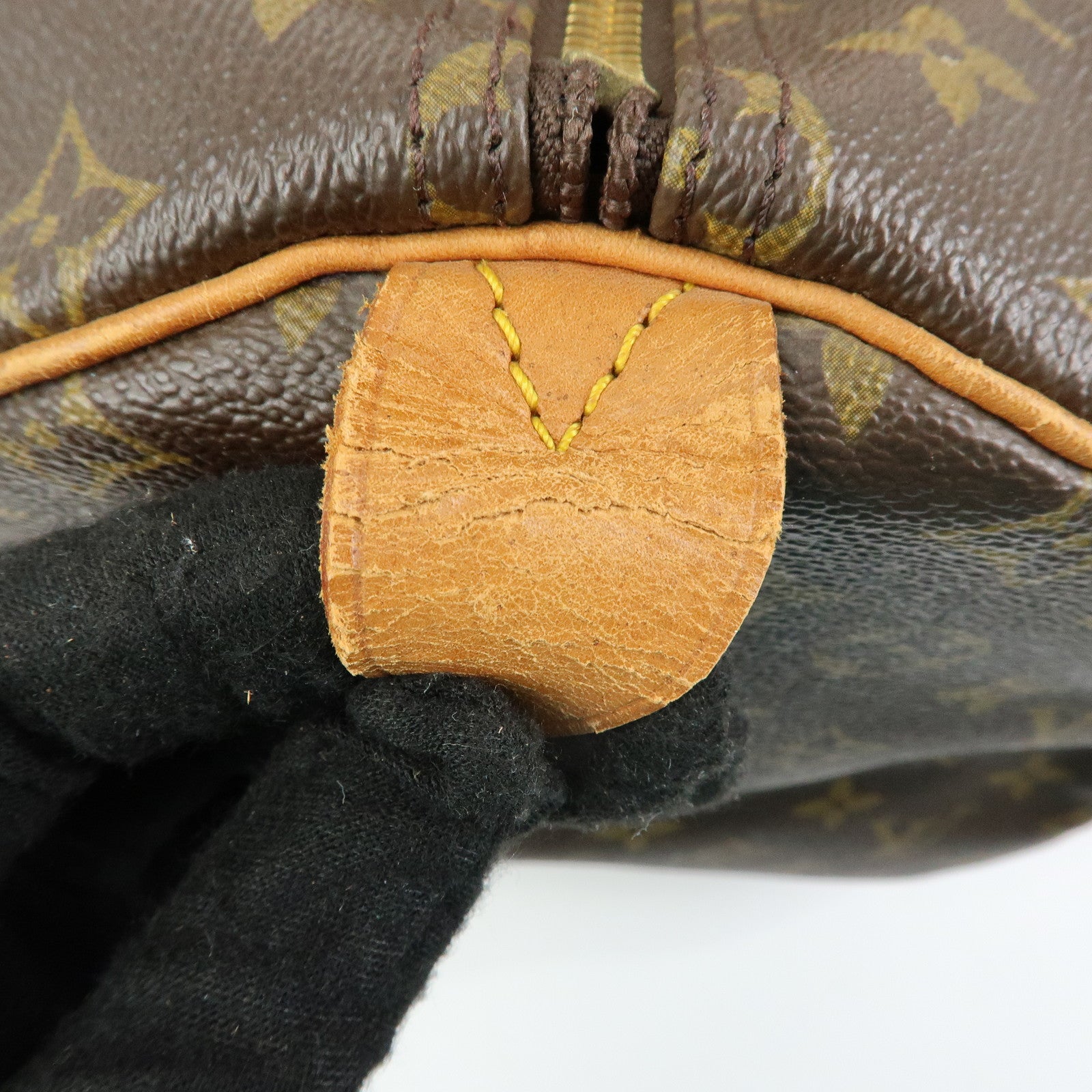 Louis Vuitton Monogram Keep All 55 Boston Bag Brown M41424