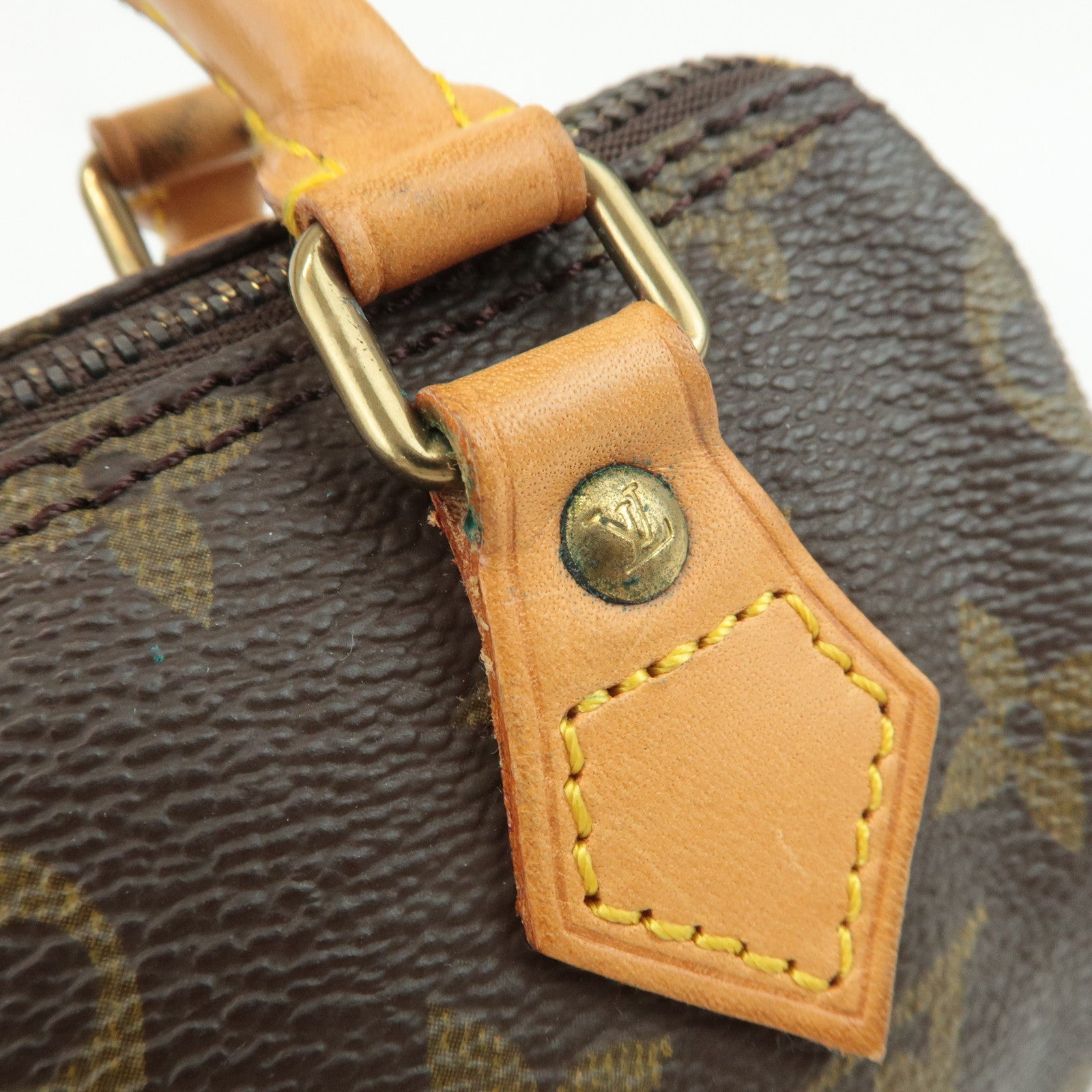 Louis Vuitton Monogram Mini Speedy Hand Bag M41534 Used