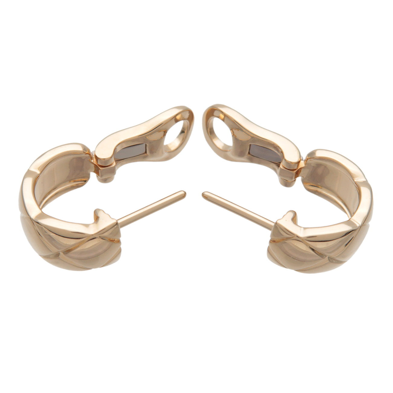 CHANEL COCO Crush Earrings K18 750YG Yellow Gold J11134