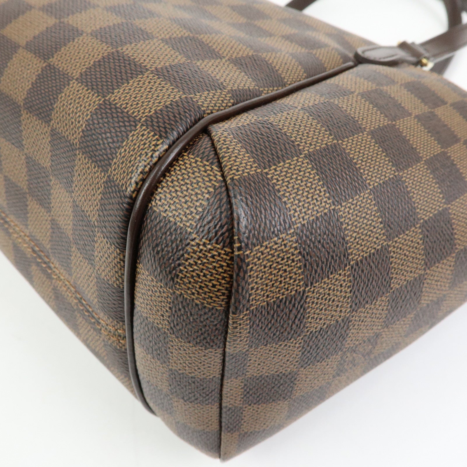 Louis Vuitton Damier Totally PM Canvas Leather Tote Hand Bag N41282