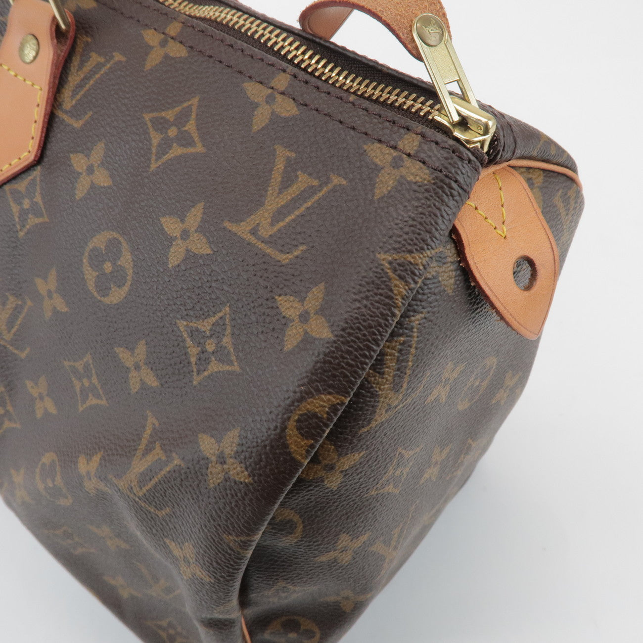 Louis Vuitton Monogram Speedy 40 Hand Bag Boston Bag Brown M41522