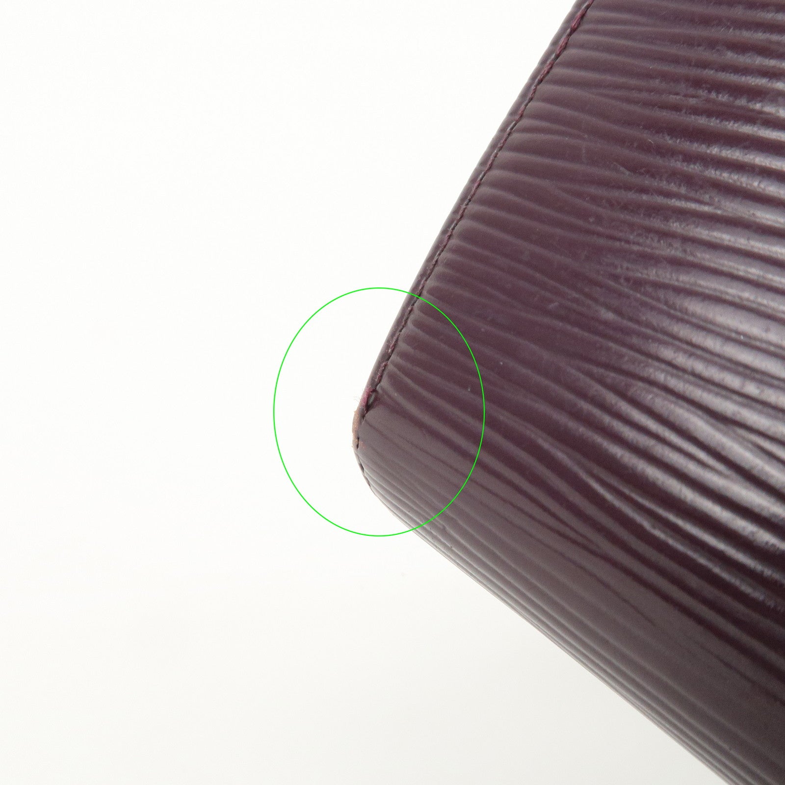 Louis Vuitton Epi Set of 2 Long Wallet Noir Cassis M63242 M6364K Used