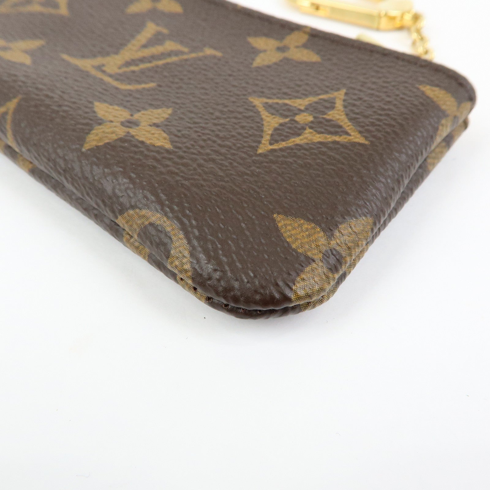 Louis Vuitton Monogram Pochette Cles Coin Case Key Case M62650