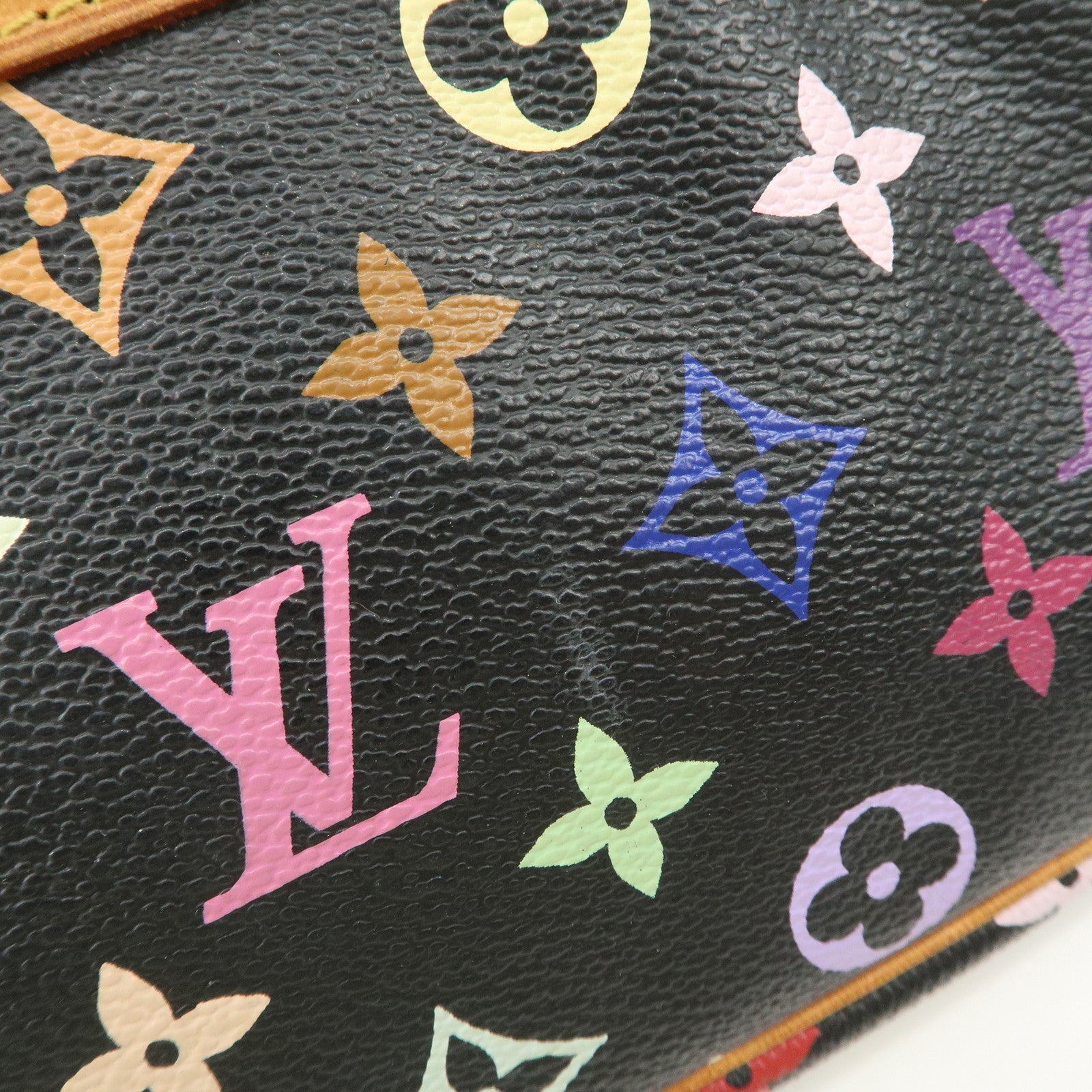 Louis Vuitton Monogram Multicolor Pochette Accessoires Noir M92648 Used