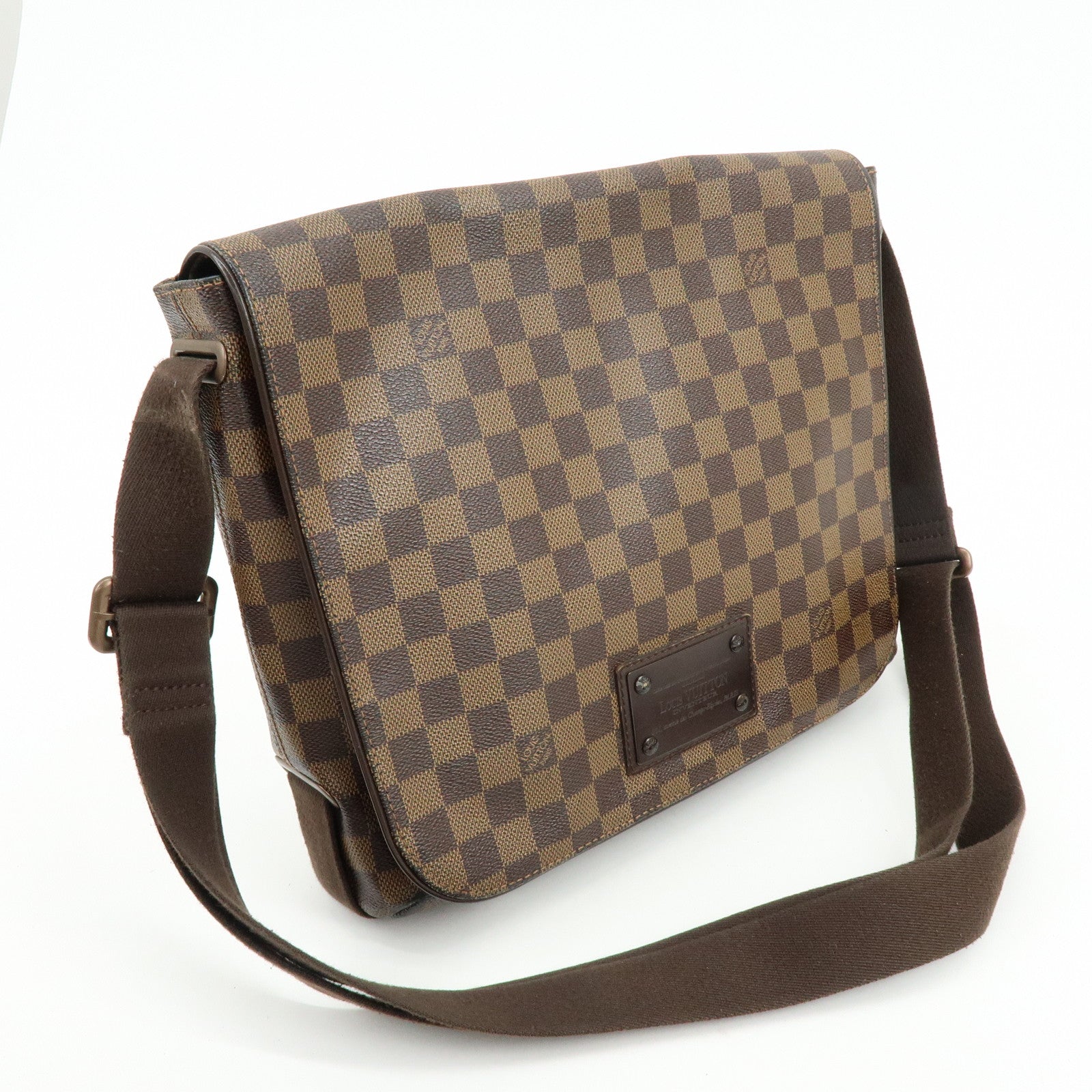 Louis Vuitton Damier Ebene Brooklyn Messenger Bag N51211