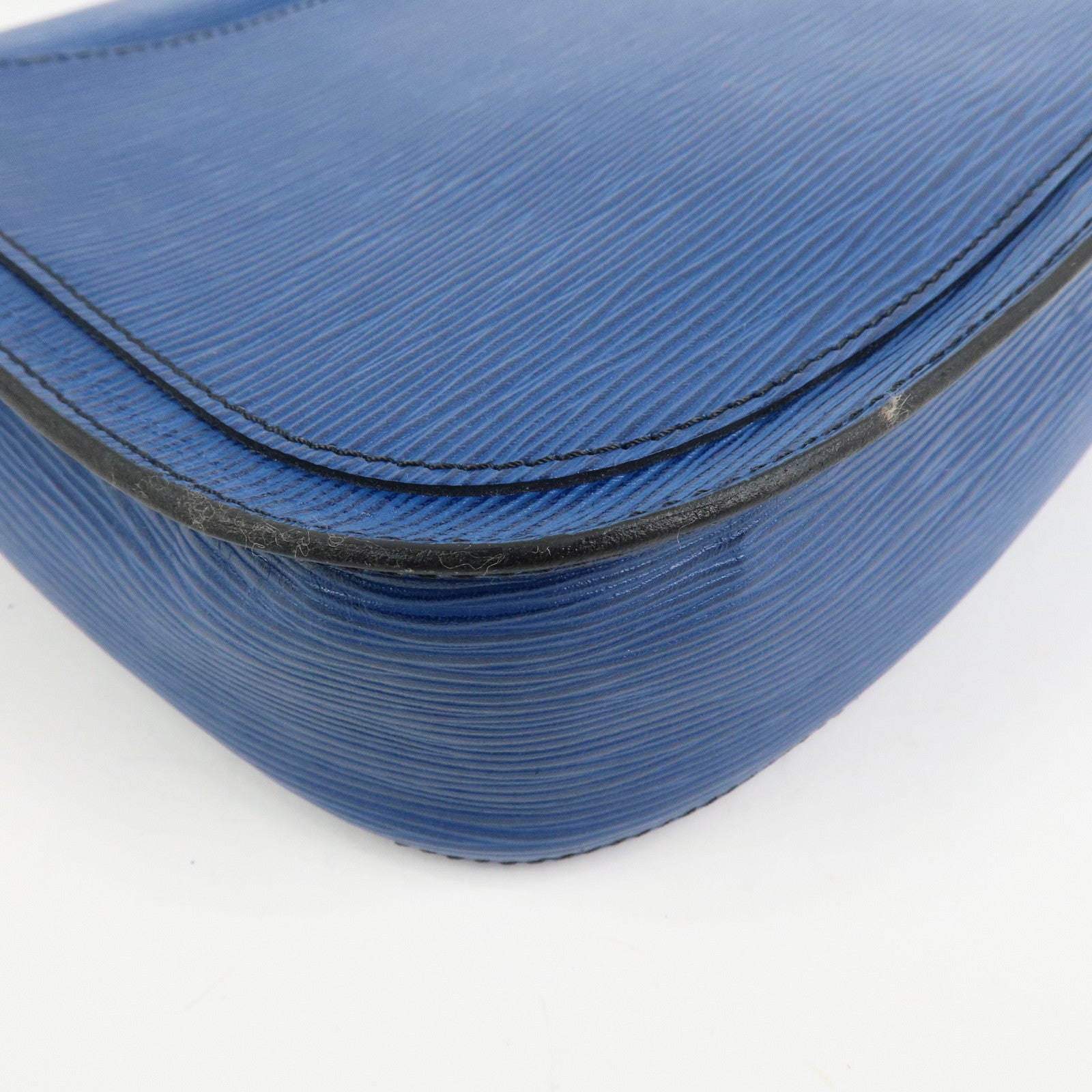 Louis Vuitton Epi Saint Cloud Shoulder Bag Toledo Blue M52195