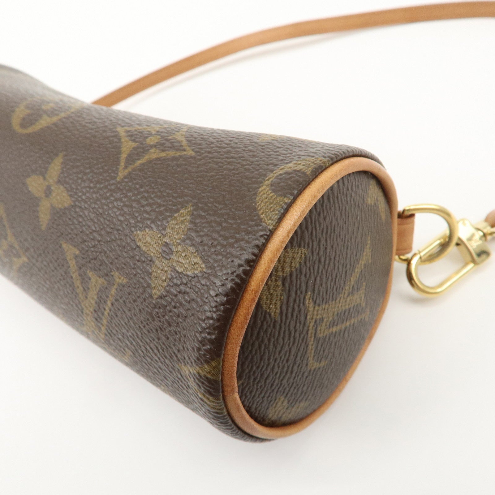 Louis Vuitton Monogram Mini Pouch for Papillon Bag New Style Brown
