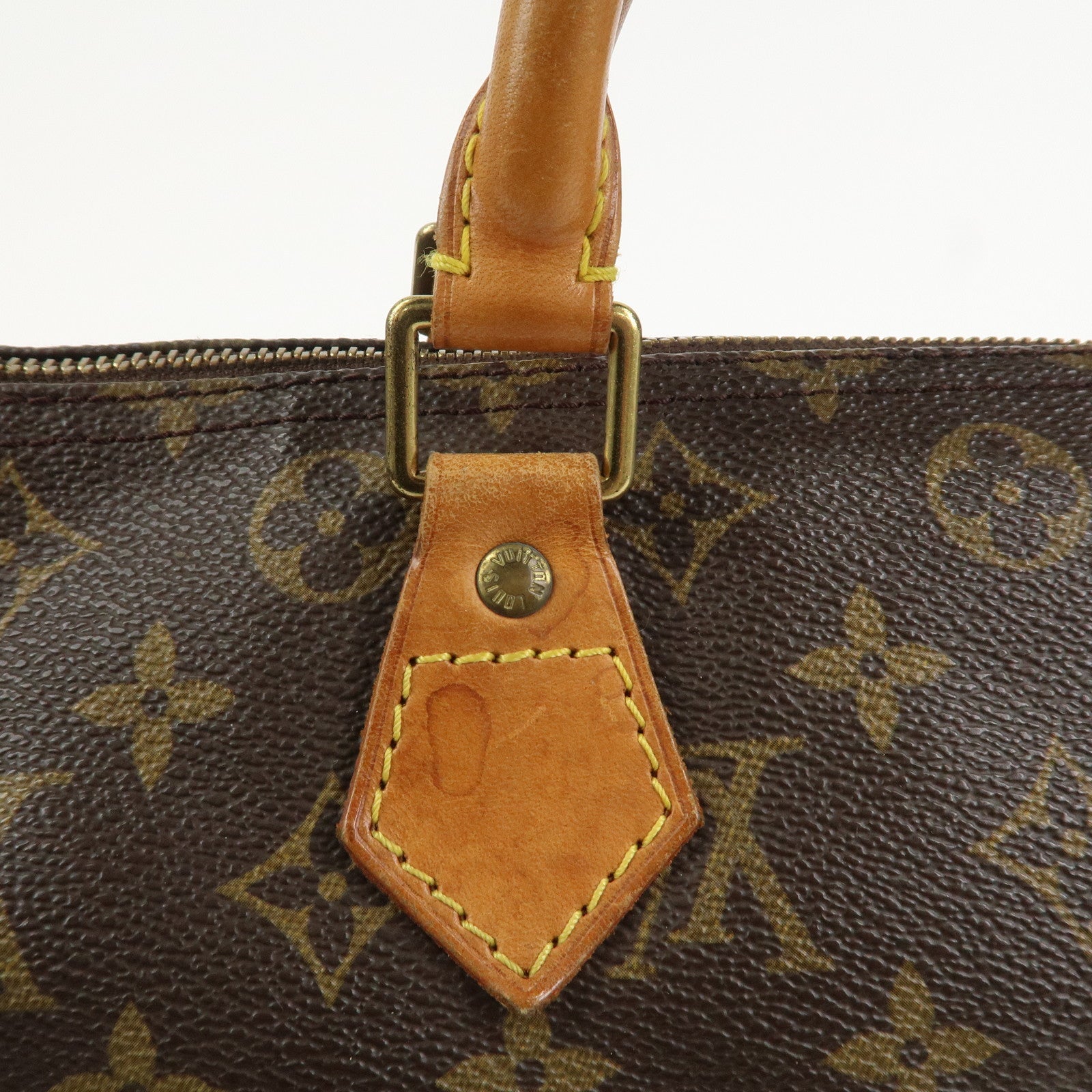 Louis Vuitton Monogram Speedy 30 Boston Bag Hand Bag Brown M41526