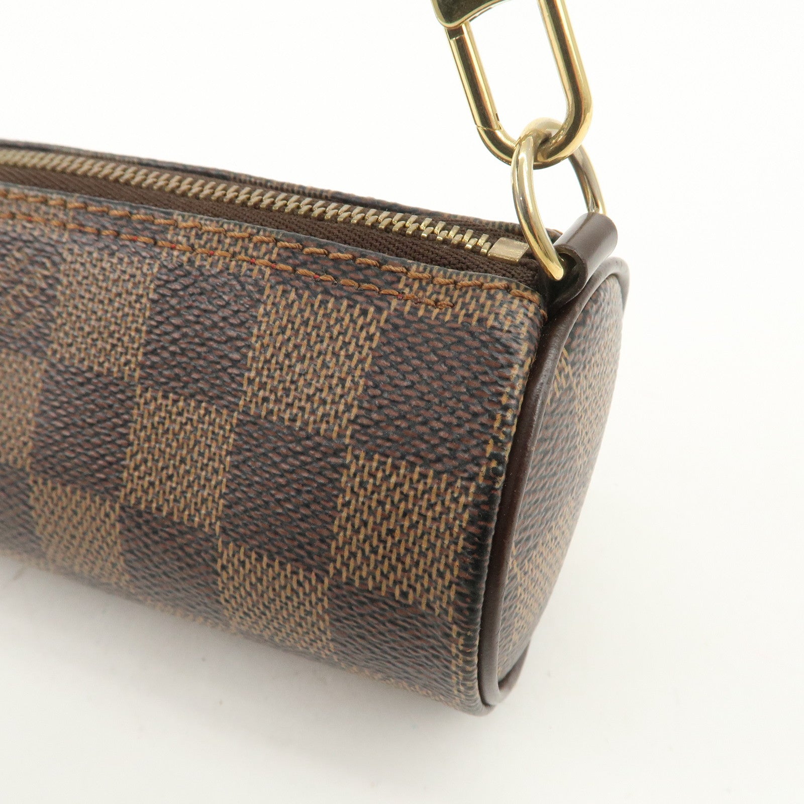Louis Vuitton Damier Mini Pouch for Papillon Bag Damier Ebene