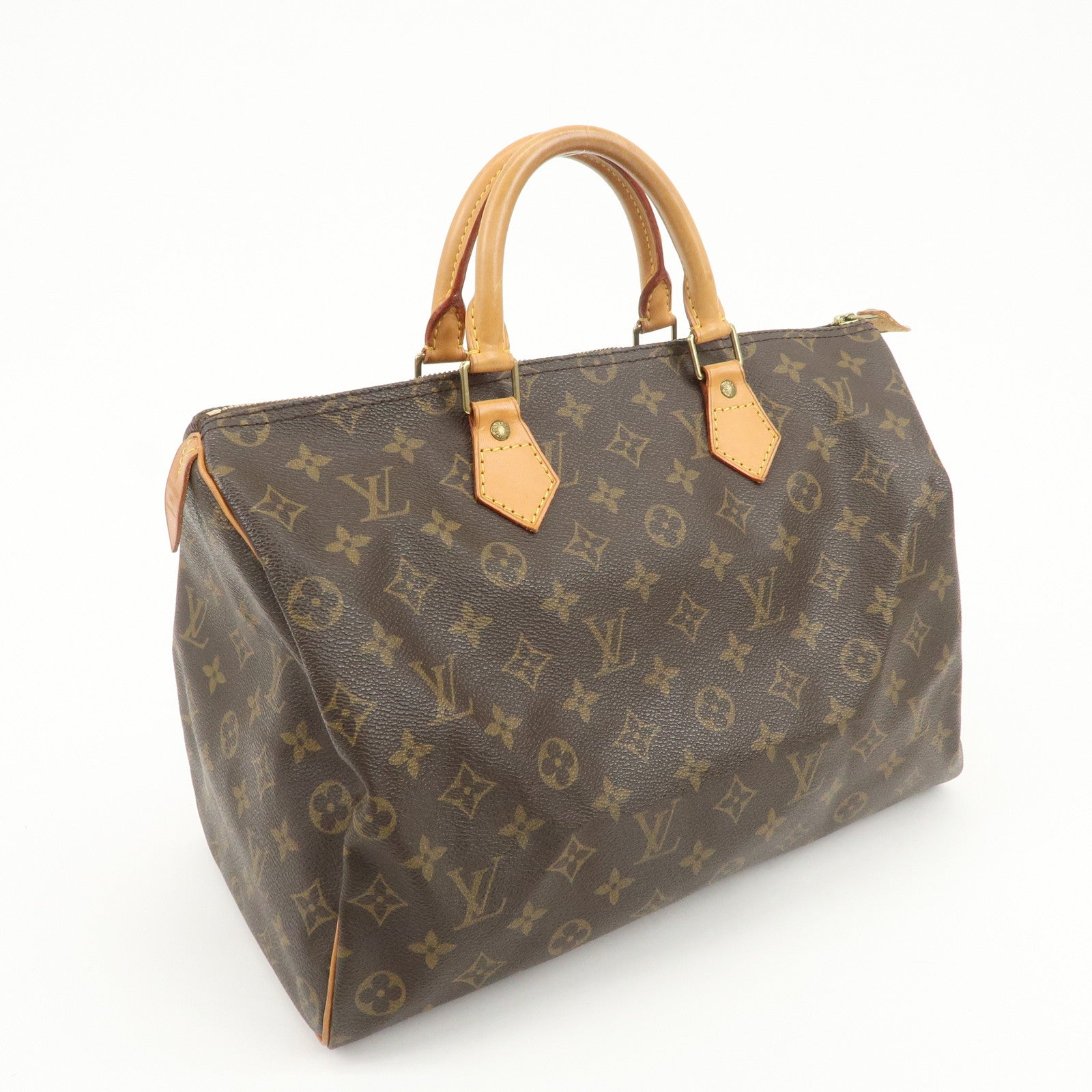 Louis Vuitton Monogram Speedy 35 Boston Bag Hand Bag M41524
