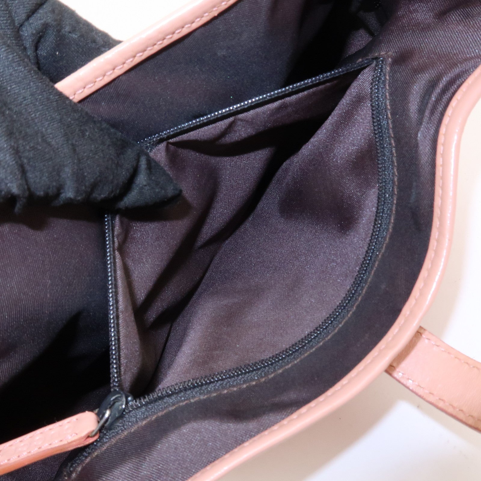 GUCCI Jackie Canvas Leather Shoulder Hand Bag Pink 001.3735