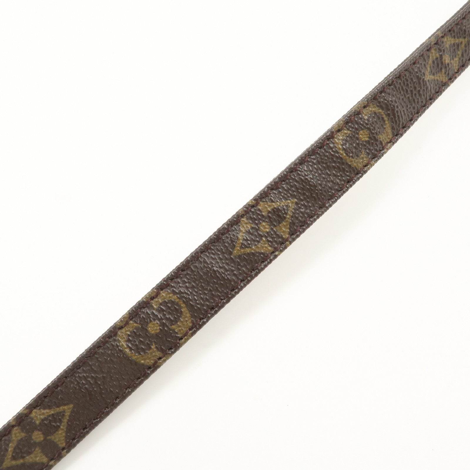 Louis Vuitton Monogram Canvas Shoulder Strap 120cm Brown J75010 Used