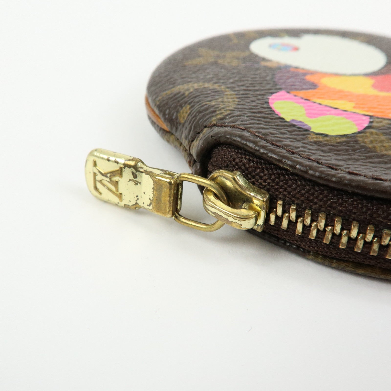 Louis Vuitton Porte-Monnaie Rond Monogram Panda Coin Case M61928