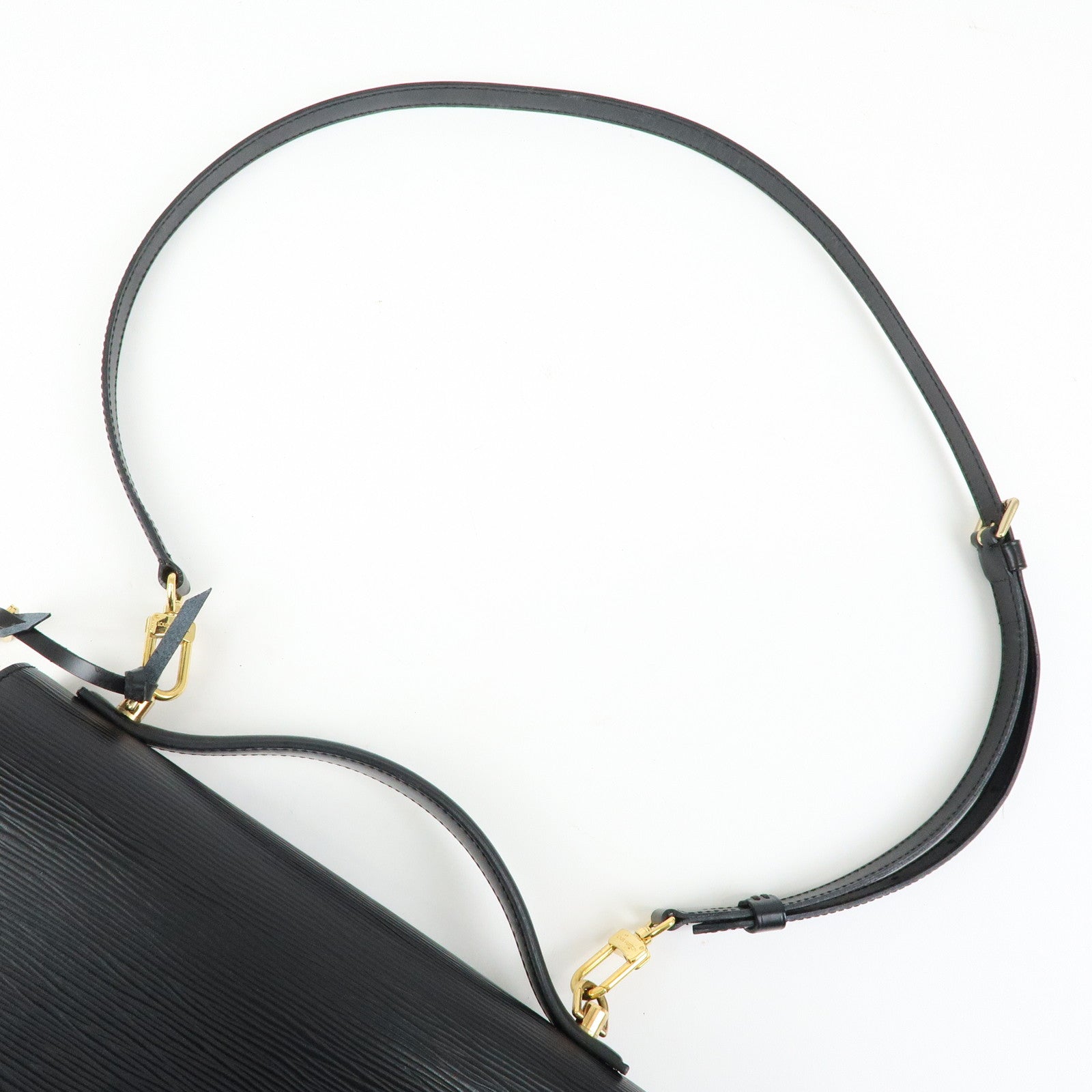 Louis Vuitton Epi Monceau 2Way Shoulder Bag Hand Bag Noir M52122
