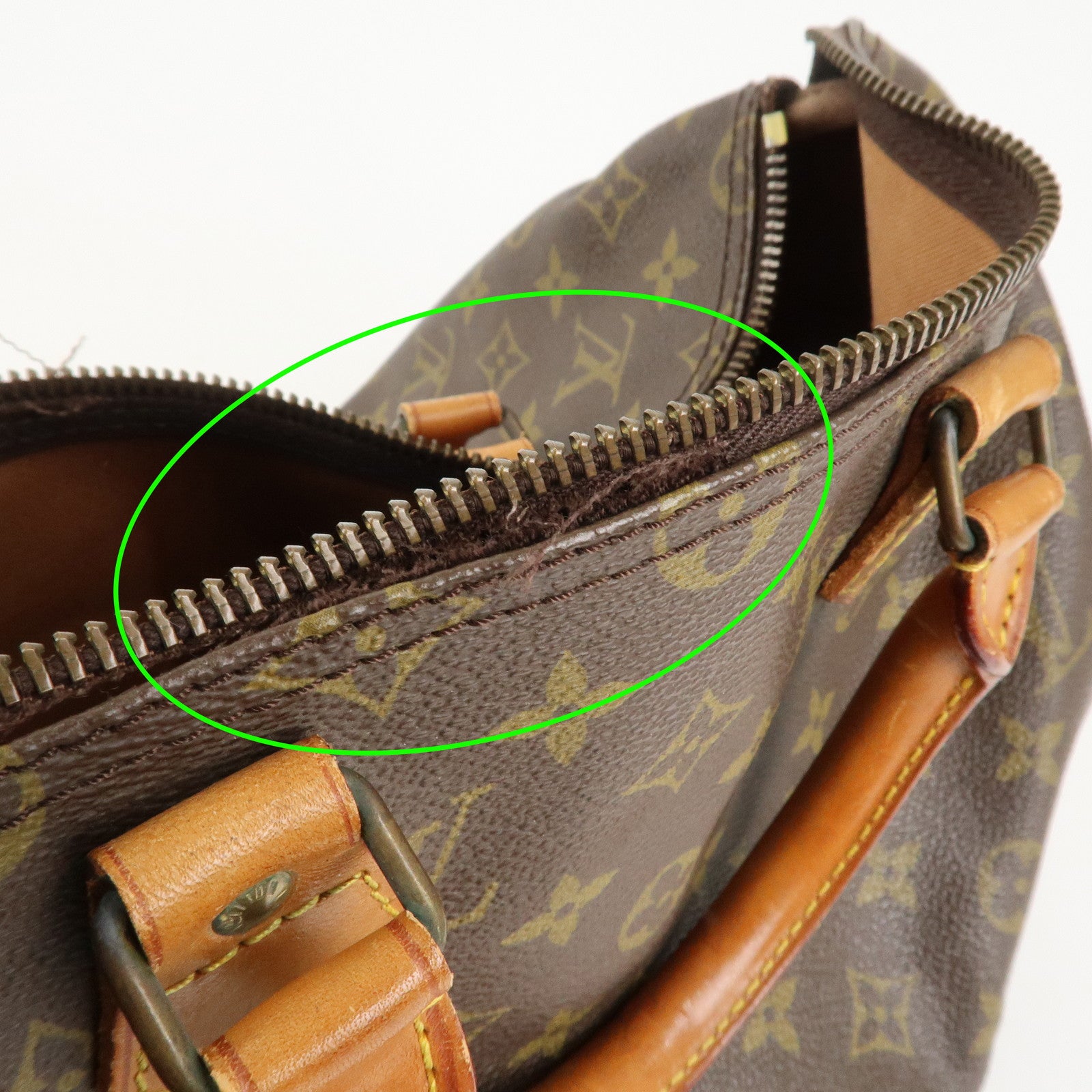 Louis Vuitton Monogram Monogram Canvas Nume Leather M41524