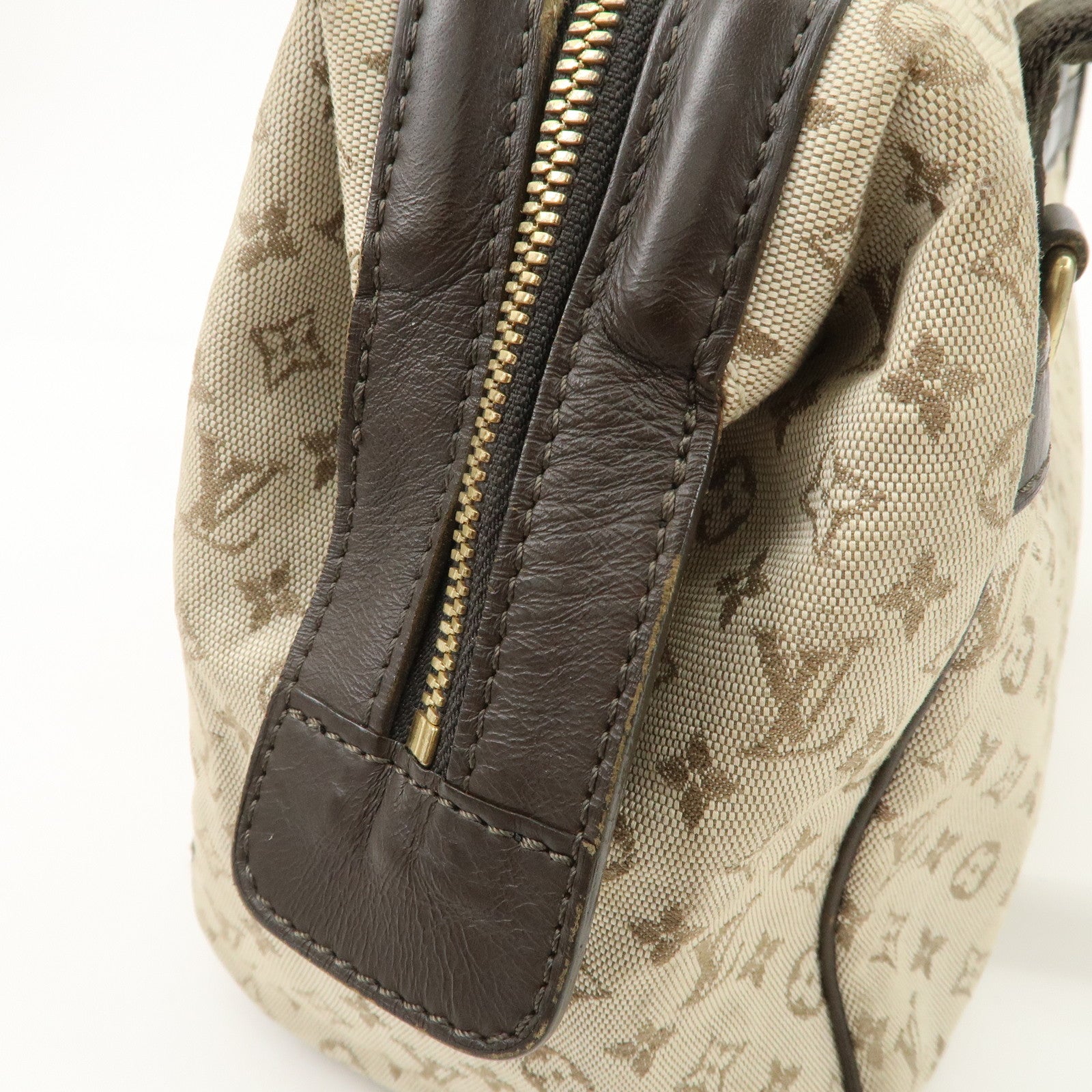 Louis Vuitton Monogram Mini Josephine PM Hand Bag Khaki M92215 Used Used