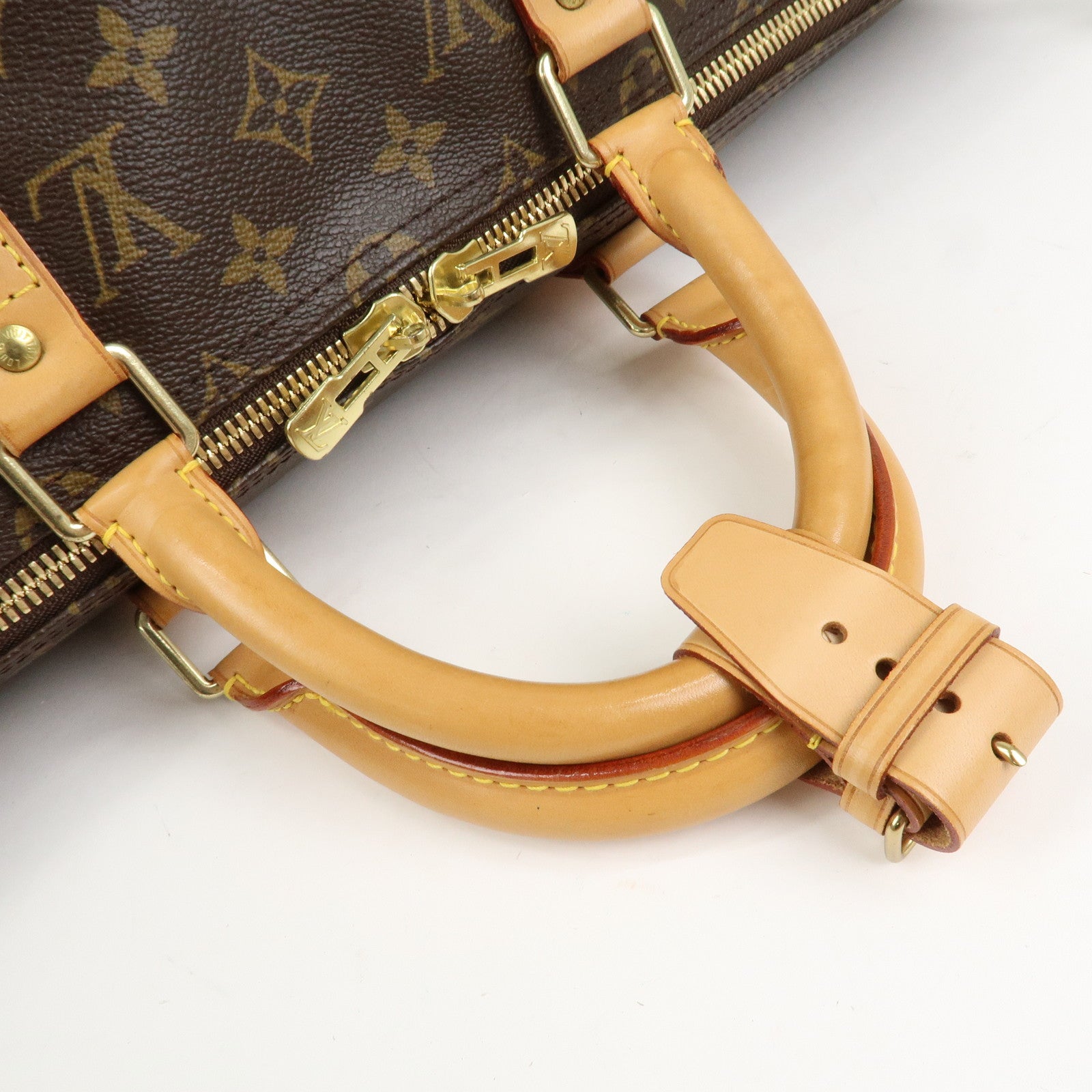 Louis Vuitton Monogram Keep All 50 Bandouliere Boston Bag M41416
