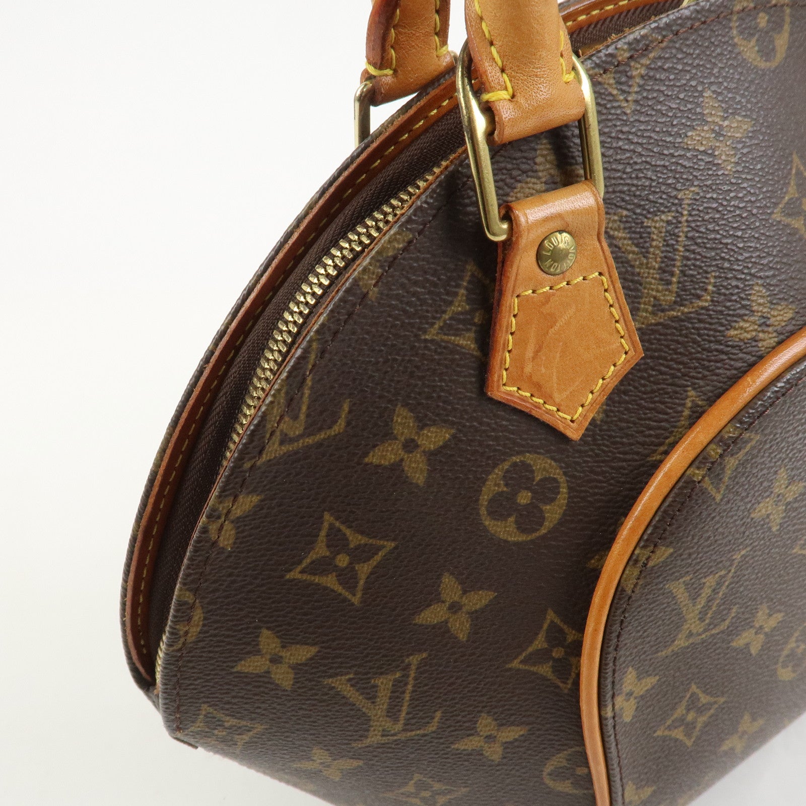 Louis Vuitton Monogram Ellipse PM Hand Bag Brown M51127