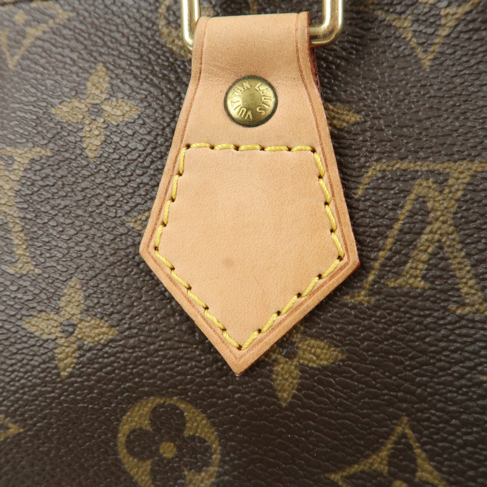 Louis Vuitton Monogram Speedy 25 Boston Bag Hand Bag Brown M41528