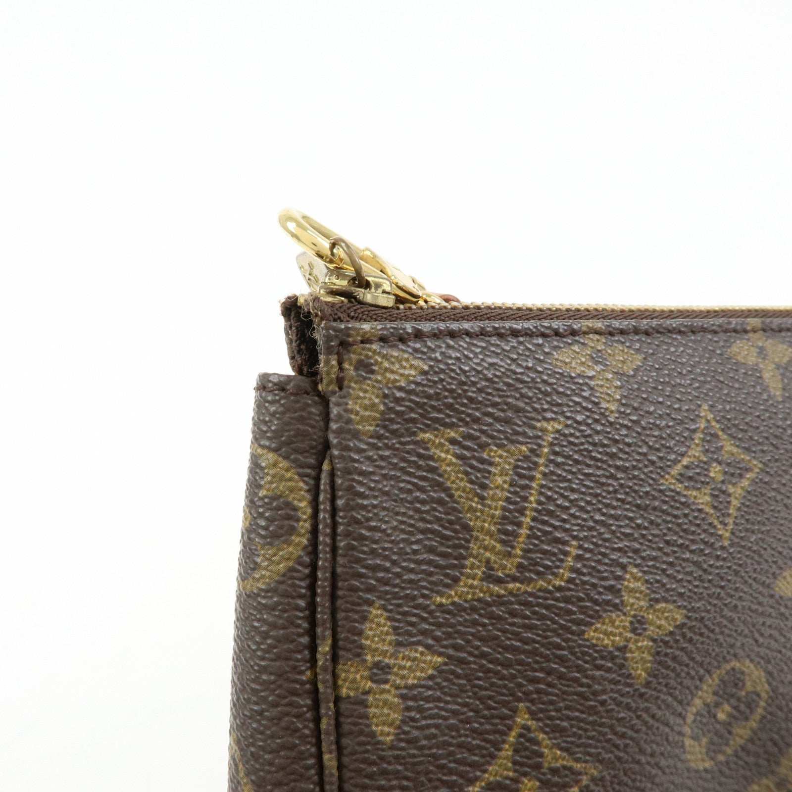 Louis Vuitton Monogram Pochette Accessoires Pouch Hand Bag M51980