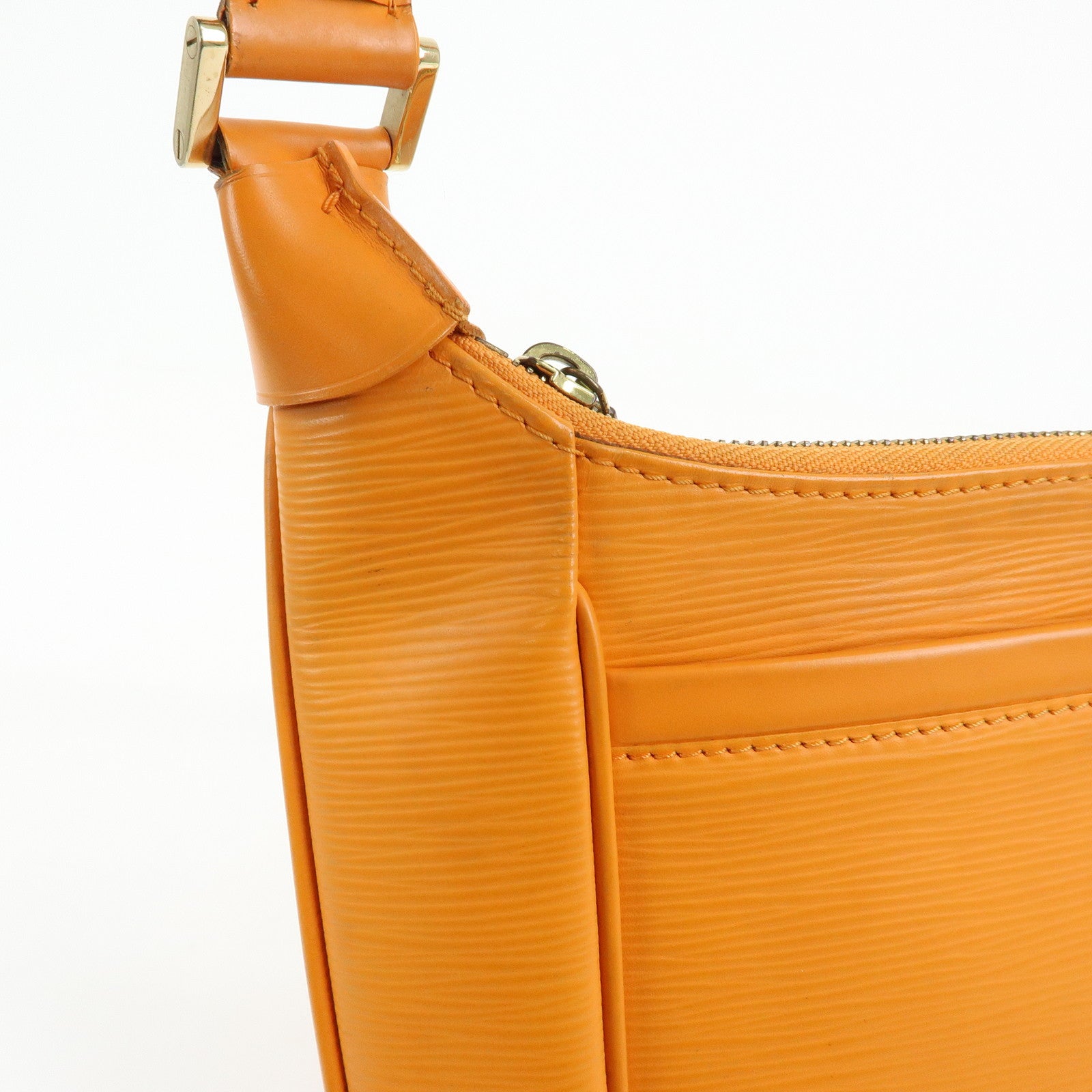 Louis Vuitton Epi Leather Matsy Shoulder Bag Mandarin Orange M5897H