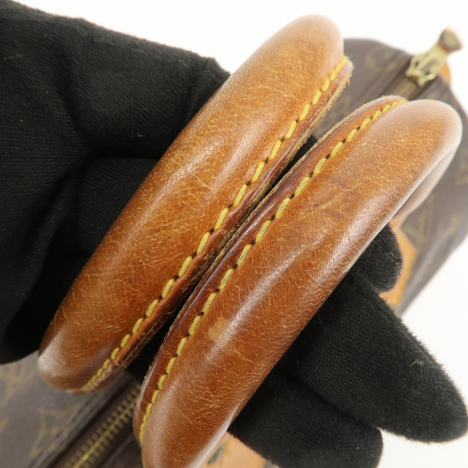 Louis Vuitton Monogram Speedy 25 Boston Bag Hand Bag Brown M41528