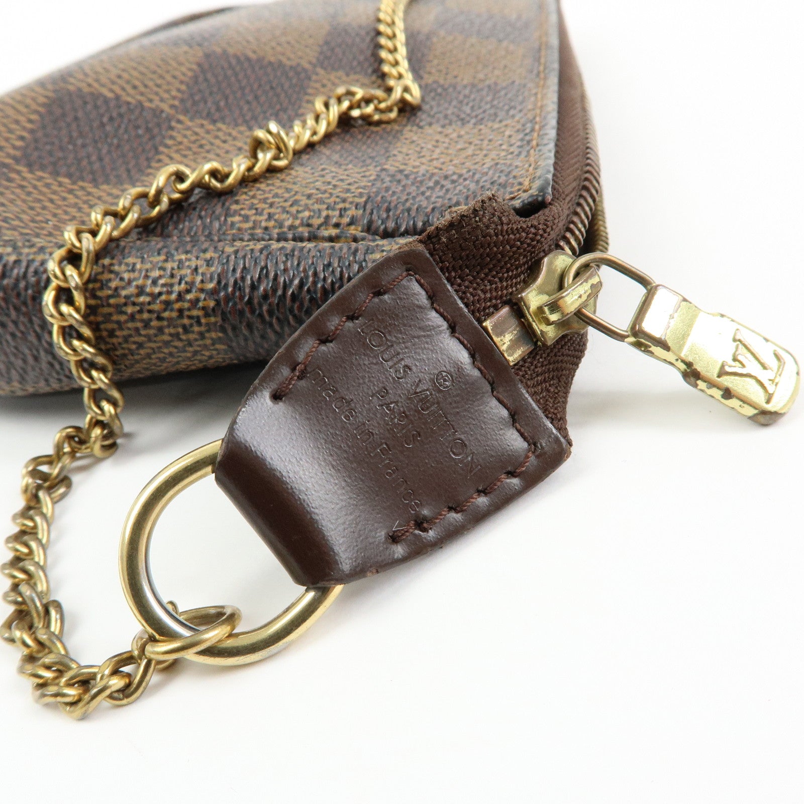 Louis Vuitton Damier Mini Pochette Accessoires Pouch N58009