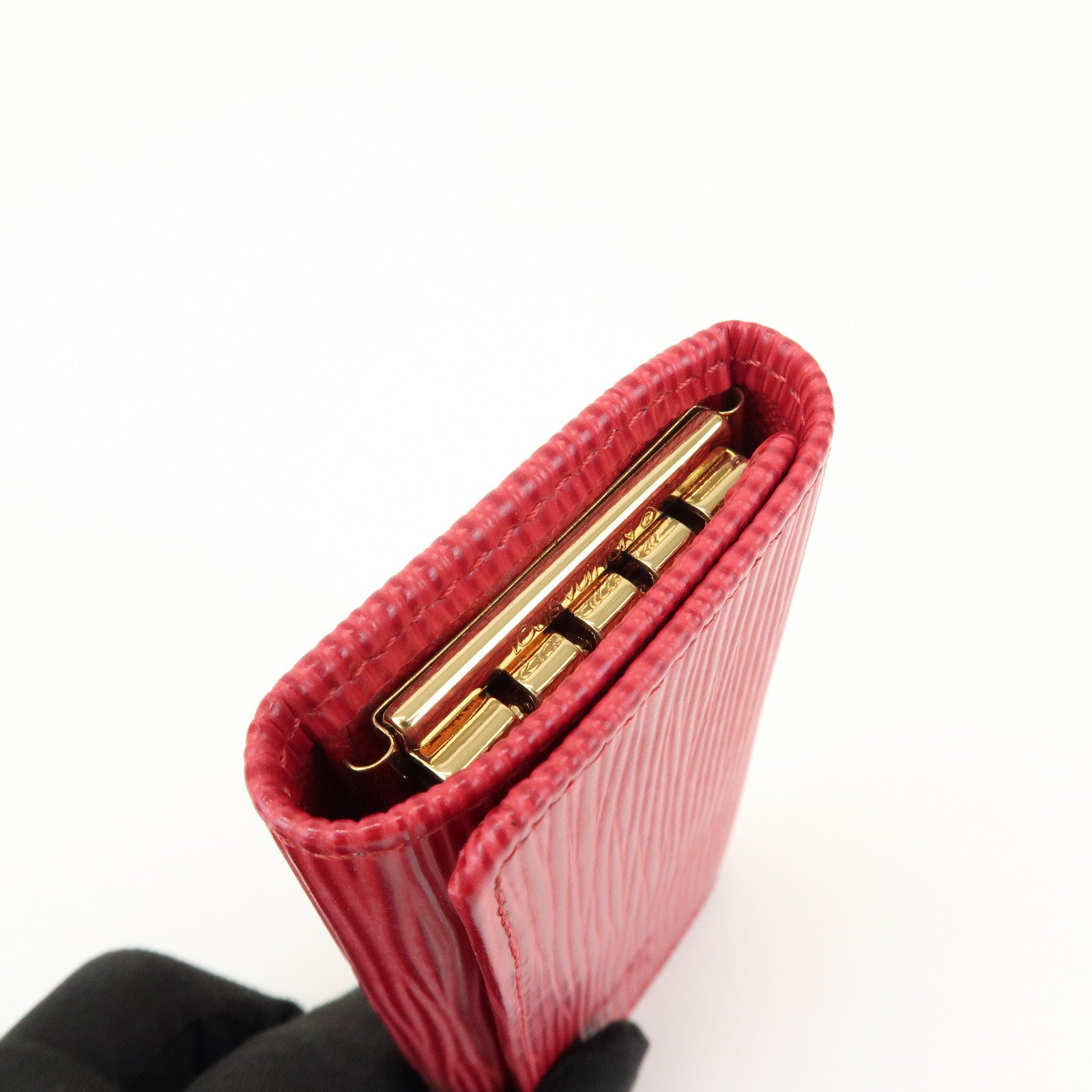 Louis Vuitton Epi Leather Multicle 4 Key Case Rouge M6382E