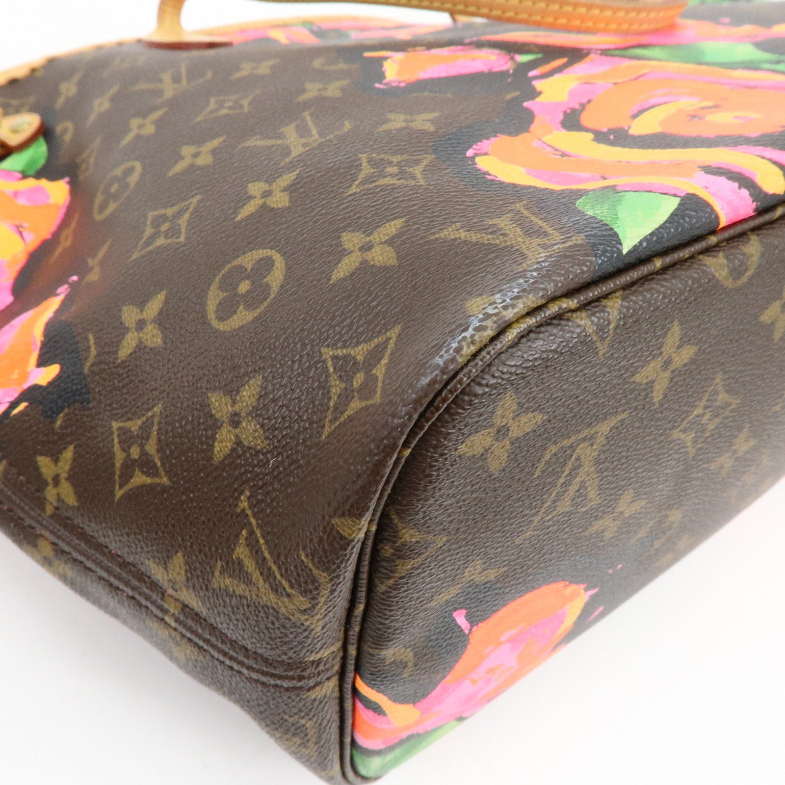 Louis Vuitton Monogram Rose Neverfull MM Tote Shoulder Bag M48613