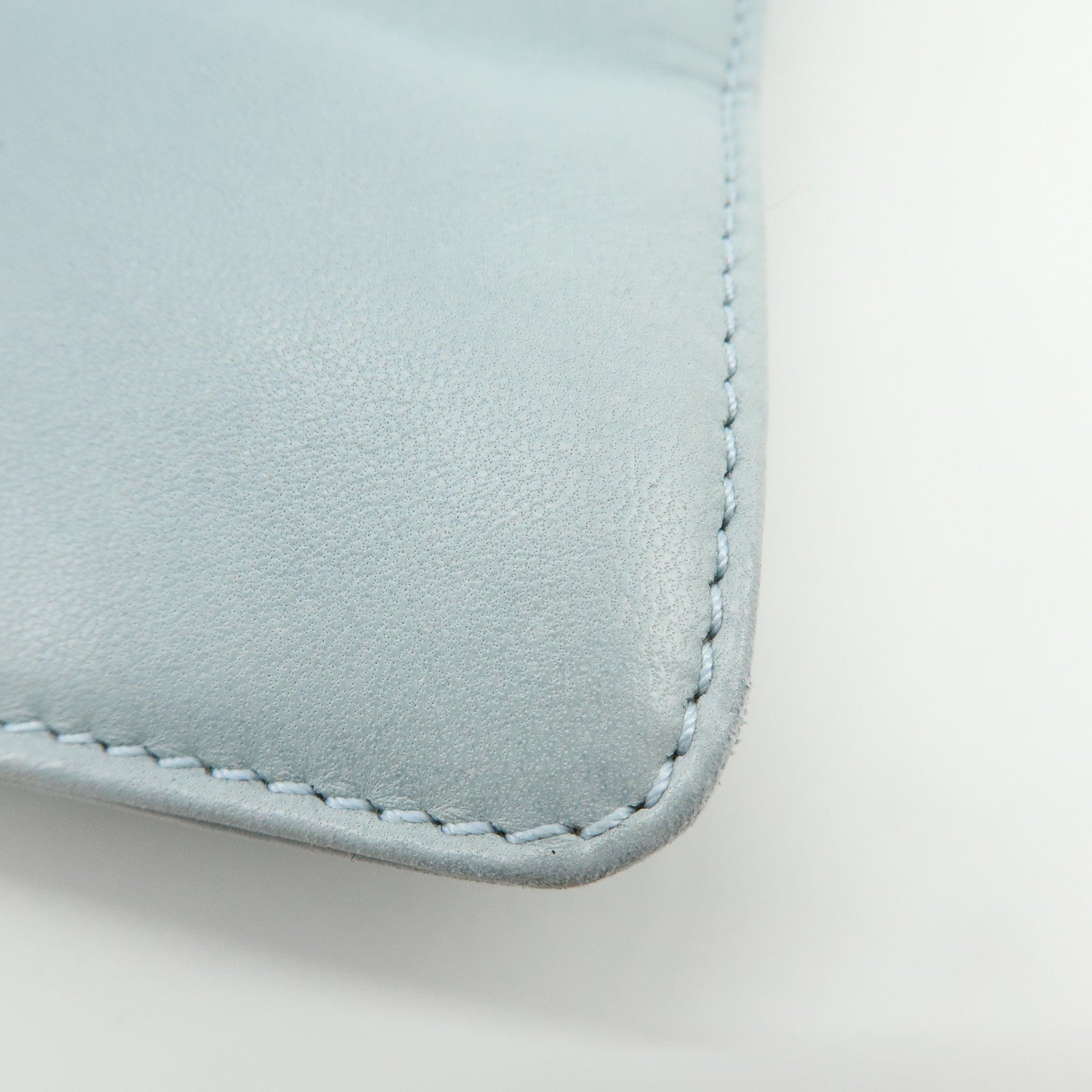 LOEWE Nappa Leather Hand Bag Mini Tote Bag Light Blue