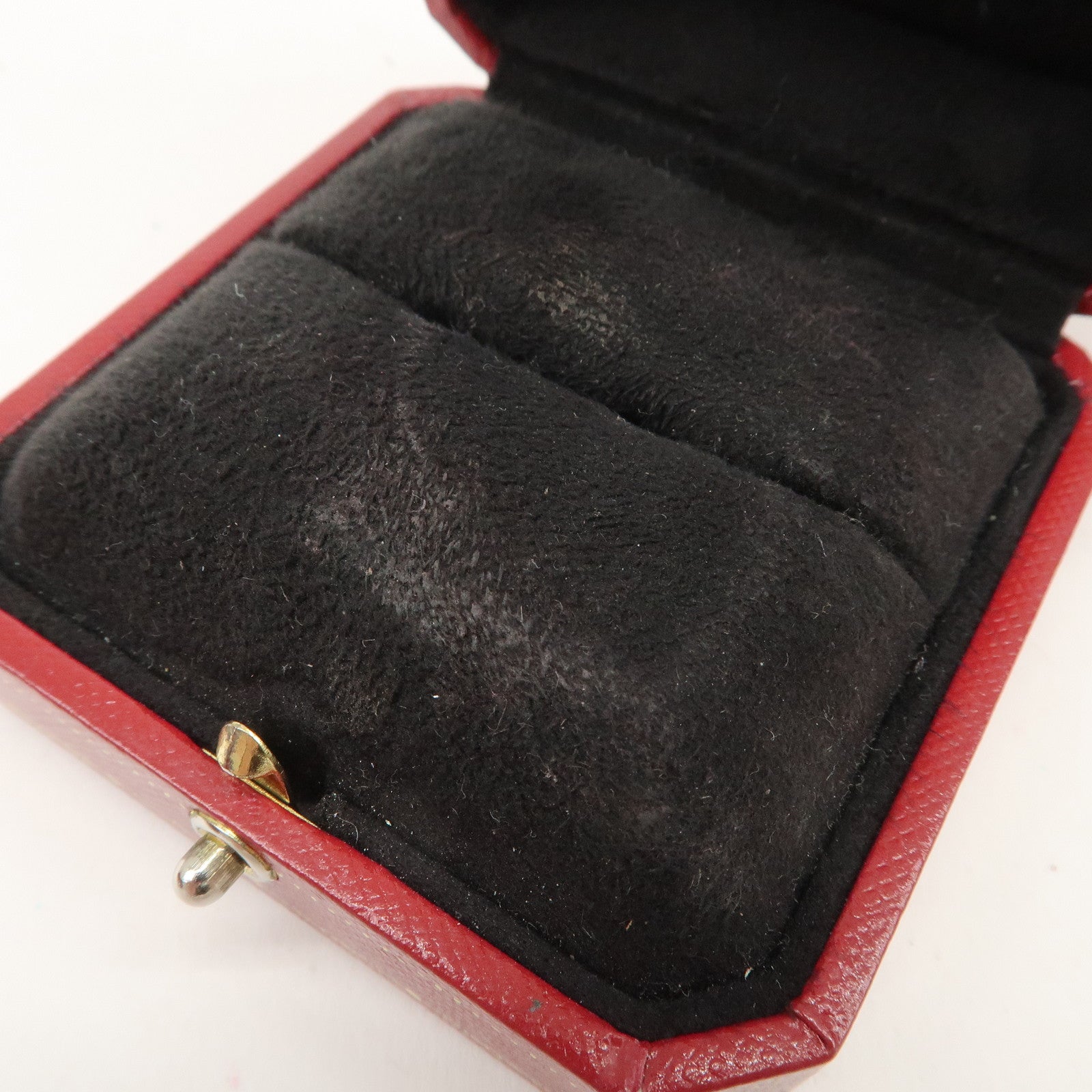 Cartier Set of 5 Jewelry Boxes Ring Boxes Red Gold