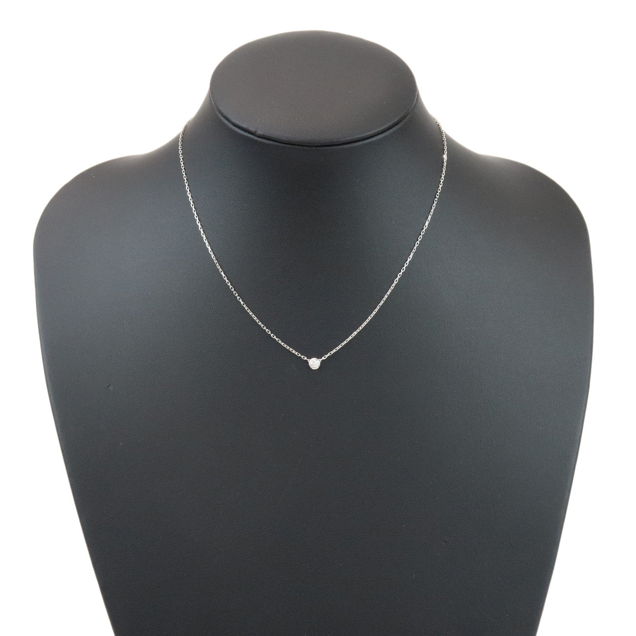 Cartier Diamants Legers Necklace SM Diamond D'amour 0.09ct 750WG