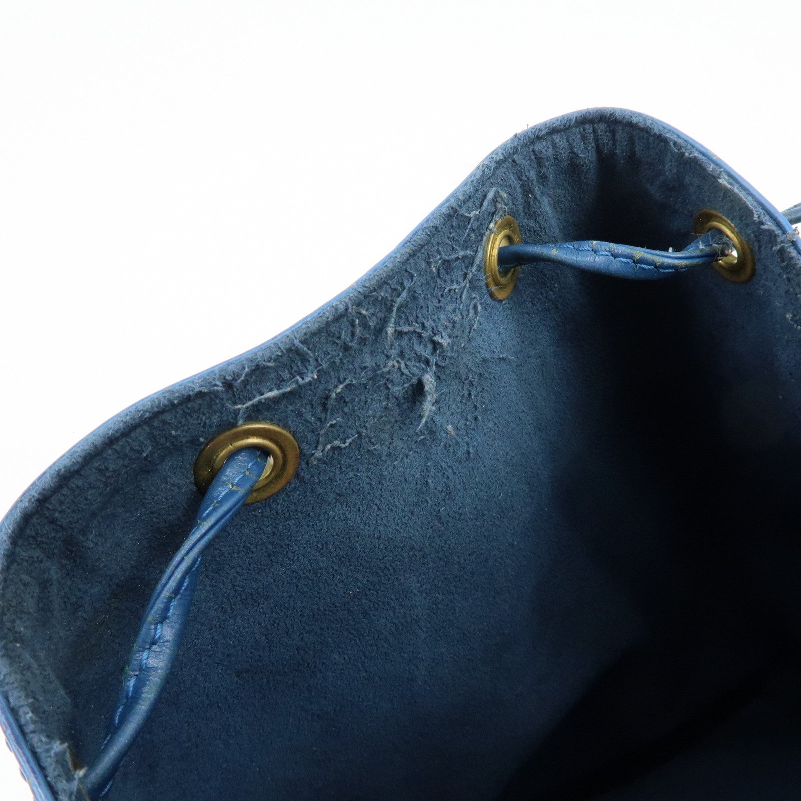 Louis Vuitton Epi Petit Noe Shoulder Hand Bag Toledo Blue M44105