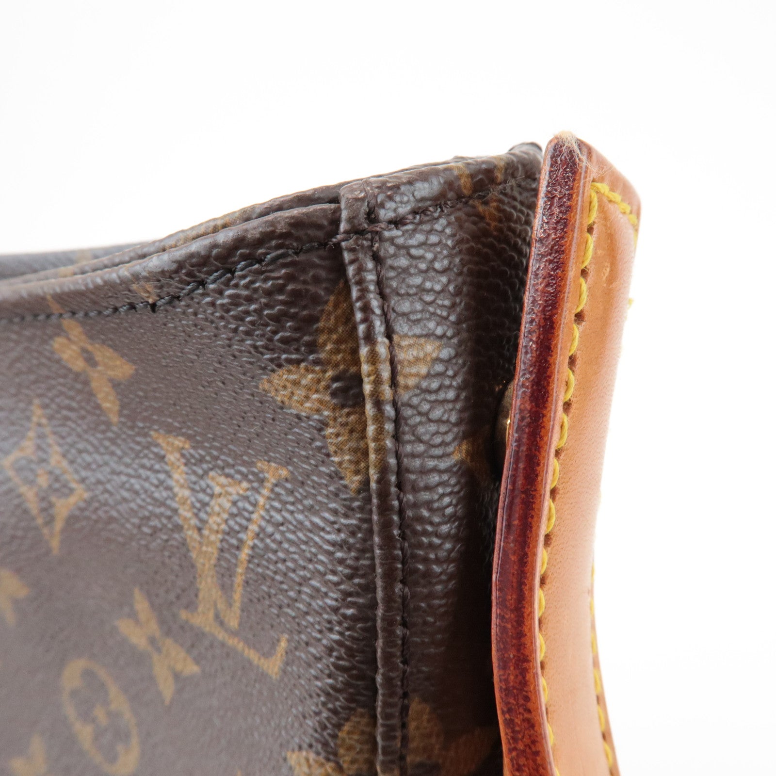 Louis Vuitton Monogram Looping GM Shoulder Bag Brown M51145