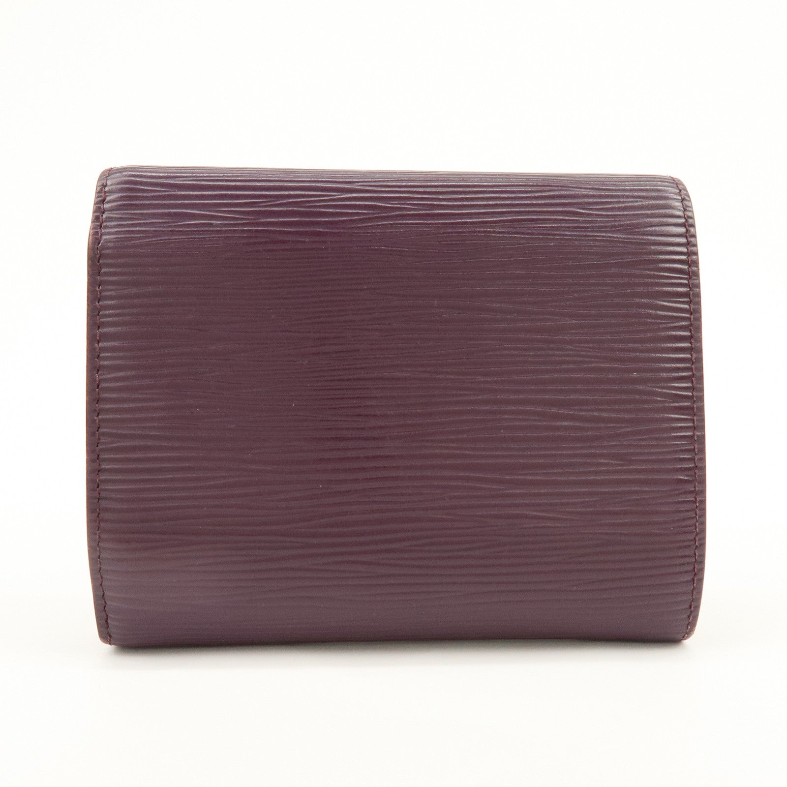 Louis Vuitton Epi Portefeuille Joy Leather Wallet Cassis M6658K